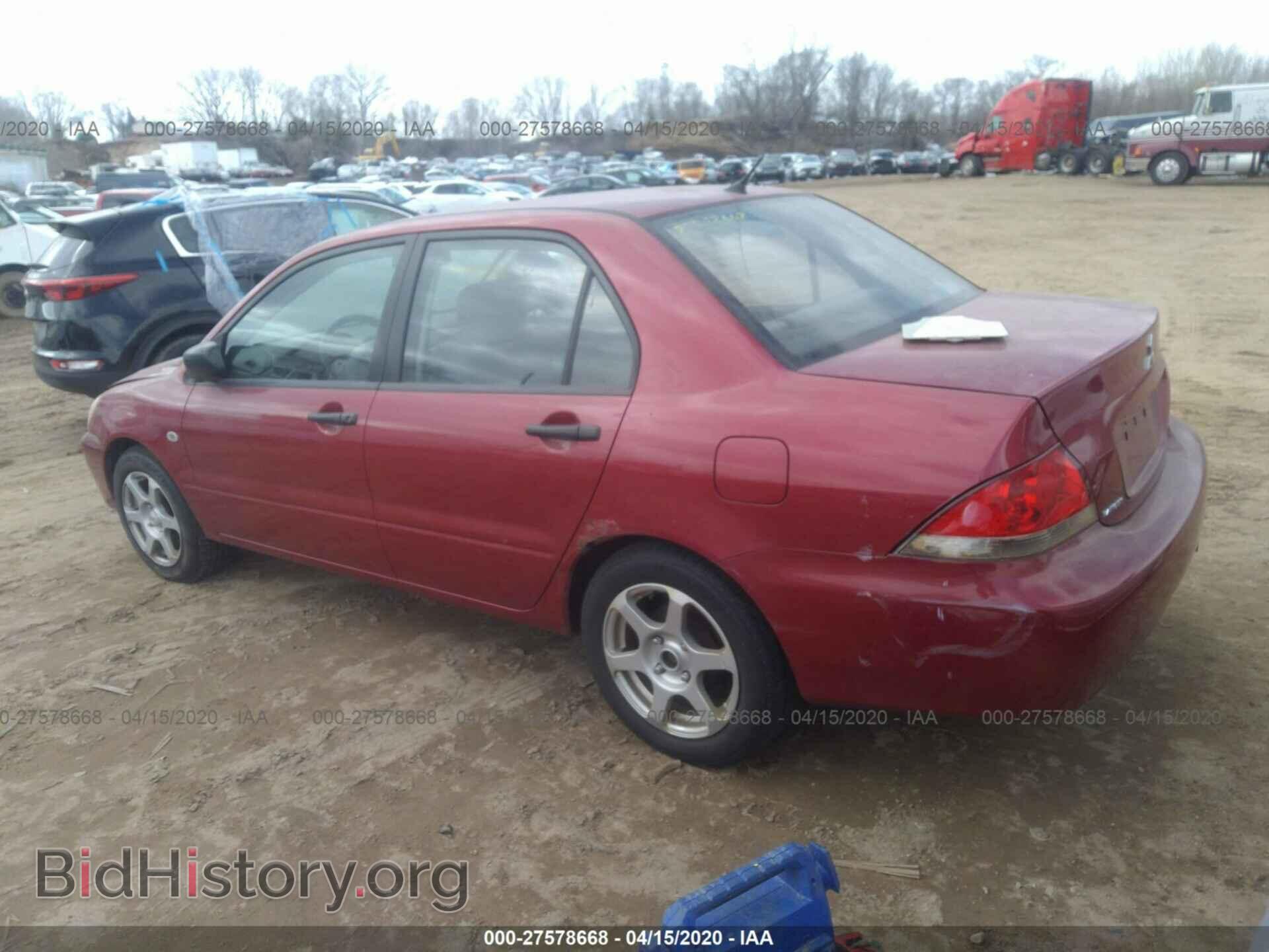 2006 MITSUBISHI LANCER - VIN: JA3AJ26E66U015683 - Фото 3