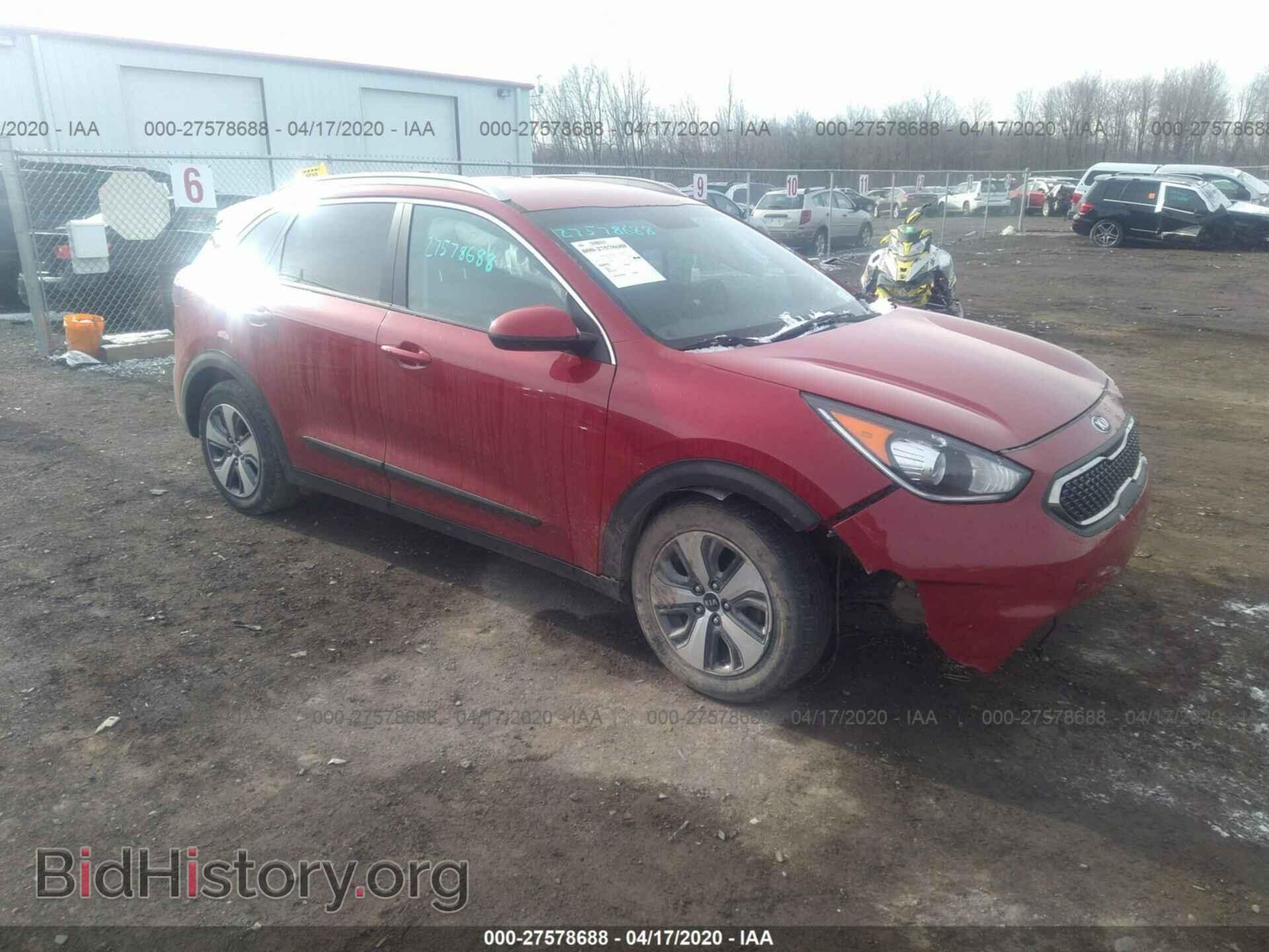 Photo KNDCB3LC1H5080955 - KIA NIRO 2017