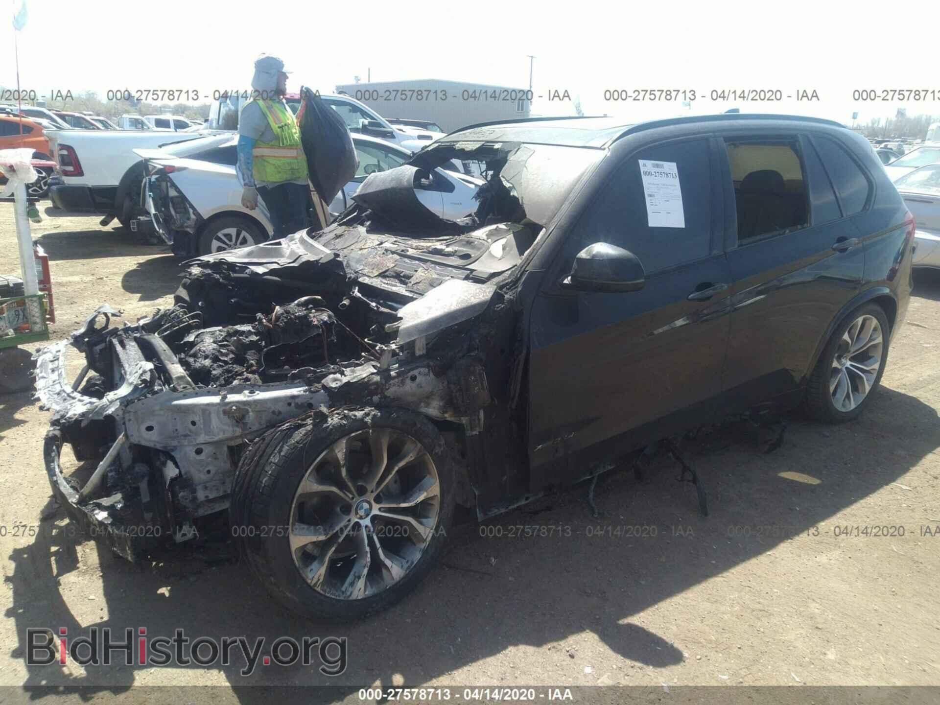 2014 BMW X5 - VIN: 5UXKS4C51E0J96571 - Фото 2