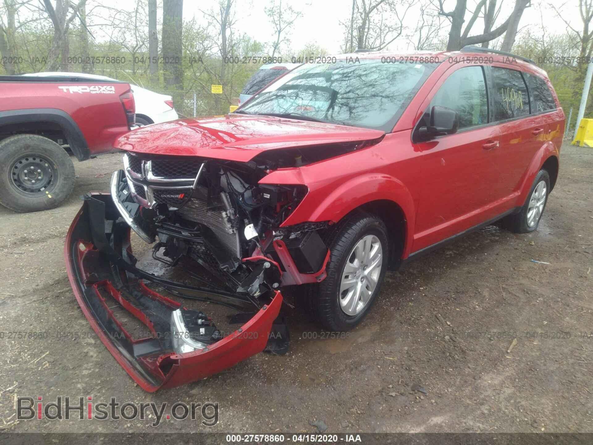 2017 DODGE JOURNEY - VIN: 3C4PDCAB5HT707470 - Фото 2