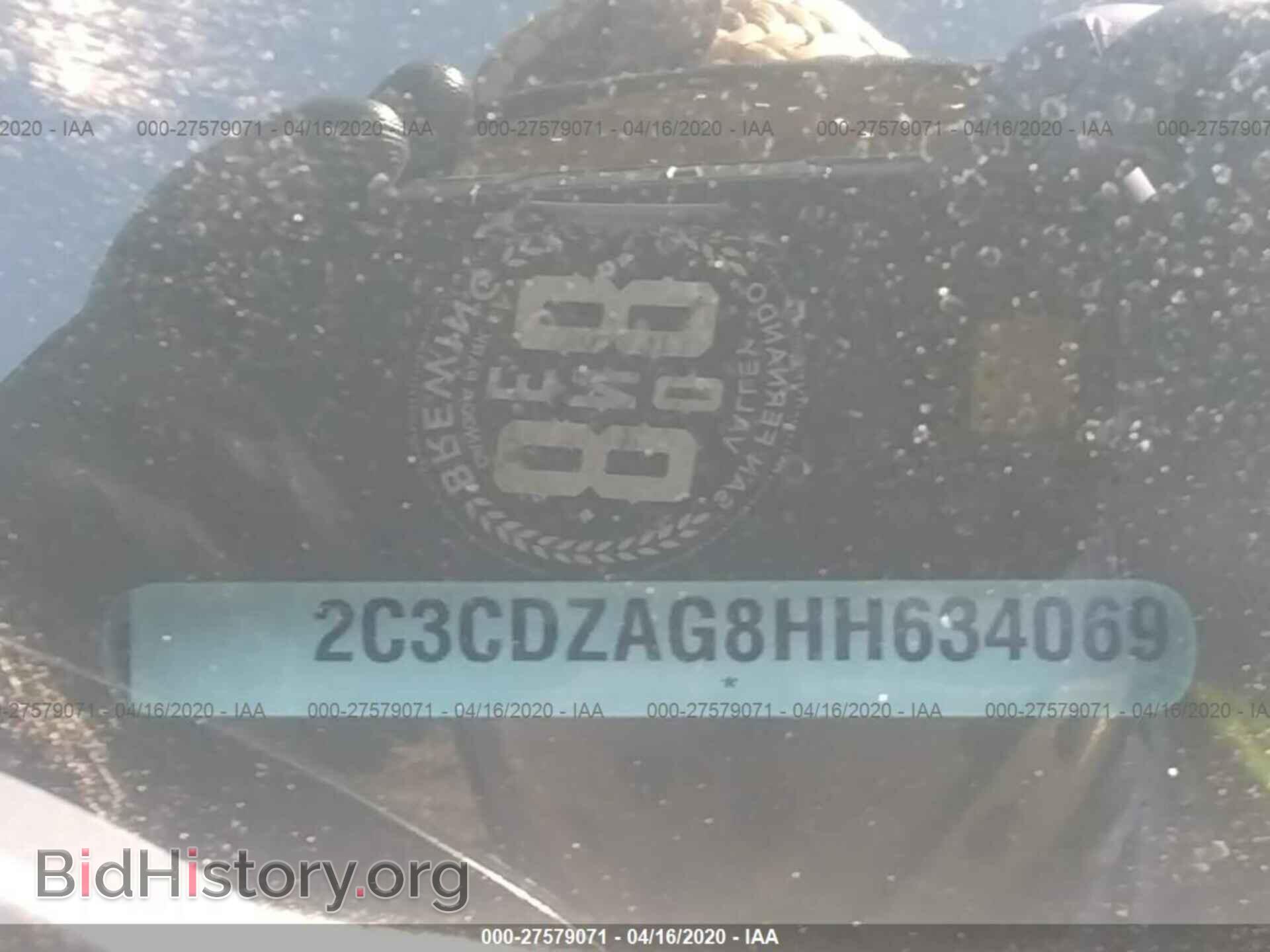 2017 DODGE CHALLENGER - VIN: 2C3CDZAG8HH634069 - Фото 9