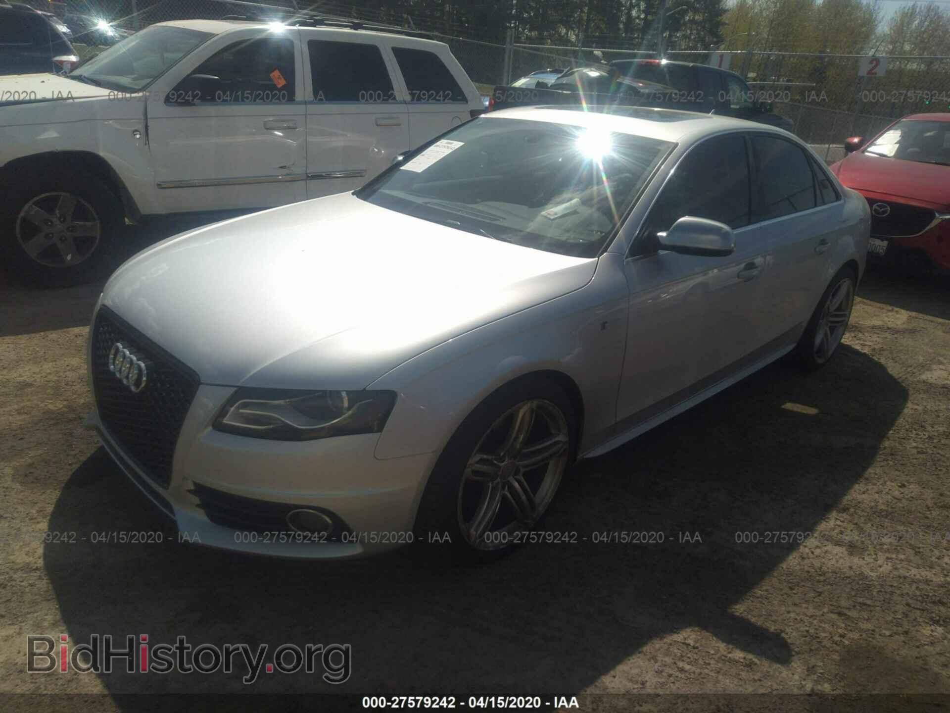 2012 AUDI S4 - VIN: WAUBGAFLXCA080074 - Photo 2
