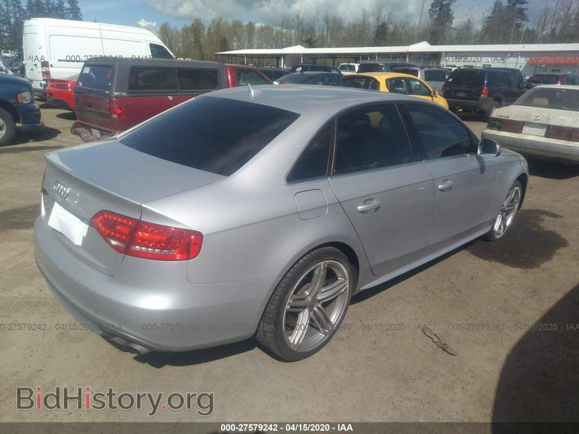 2012 AUDI S4 - VIN: WAUBGAFLXCA080074 - Photo 4