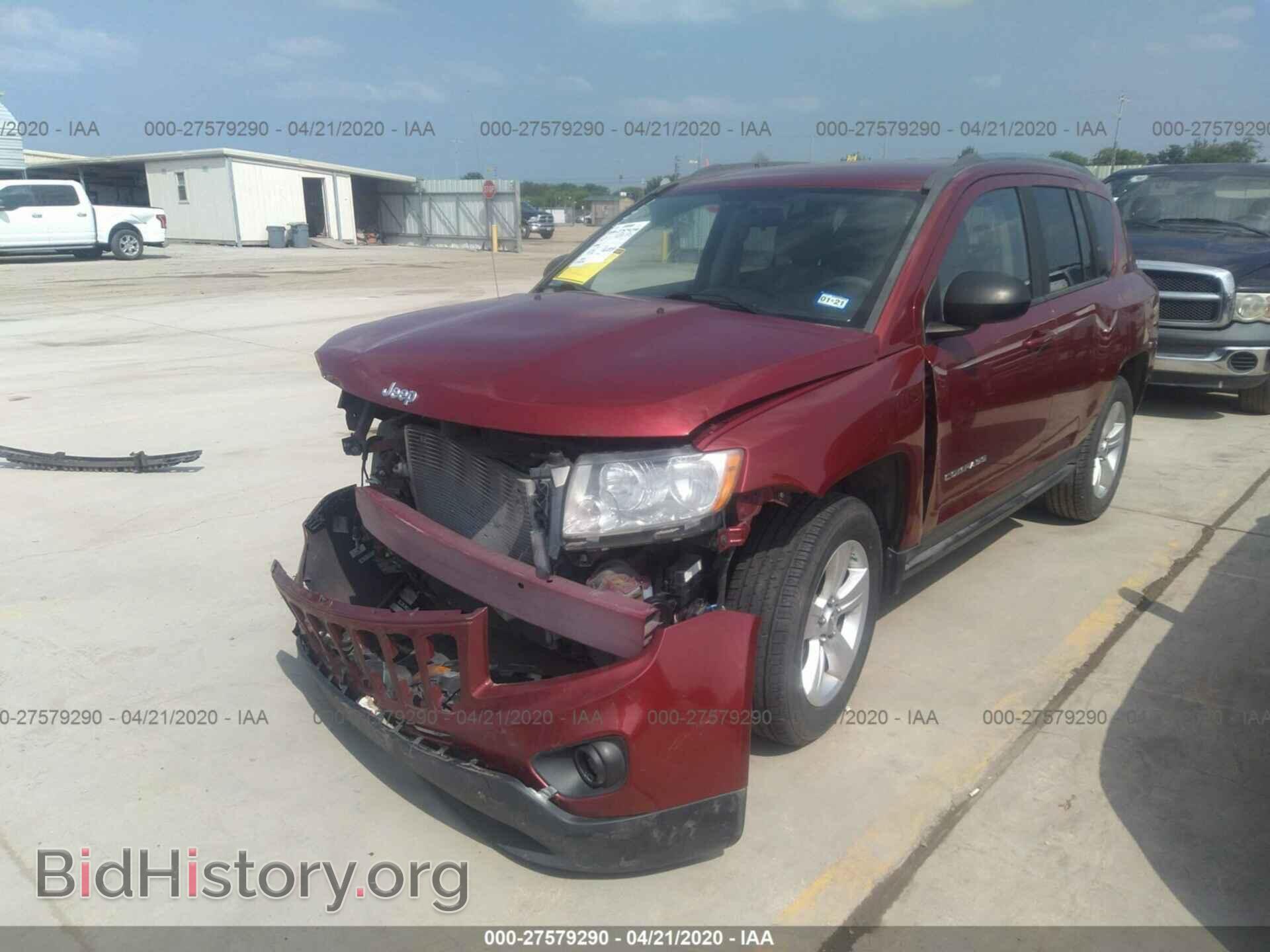 2012 JEEP COMPASS - VIN: 1C4NJCBA6CD609908 - Photo 2