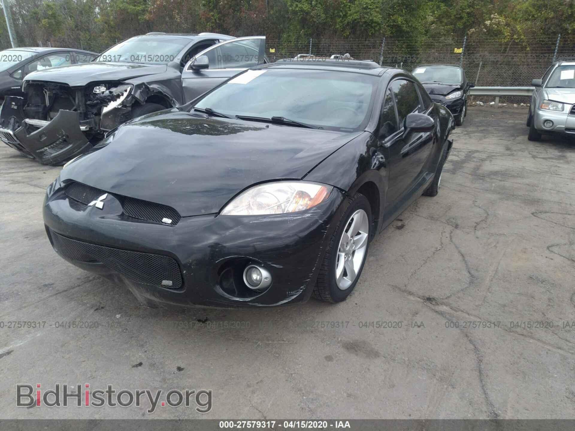2008 MITSUBISHI ECLIPSE - VIN: 4A3AK24F38E013636 - Фото 2