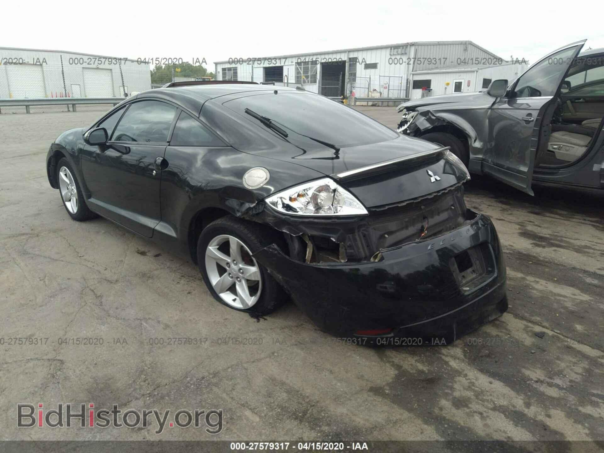 2008 MITSUBISHI ECLIPSE - VIN: 4A3AK24F38E013636 - Фото 3