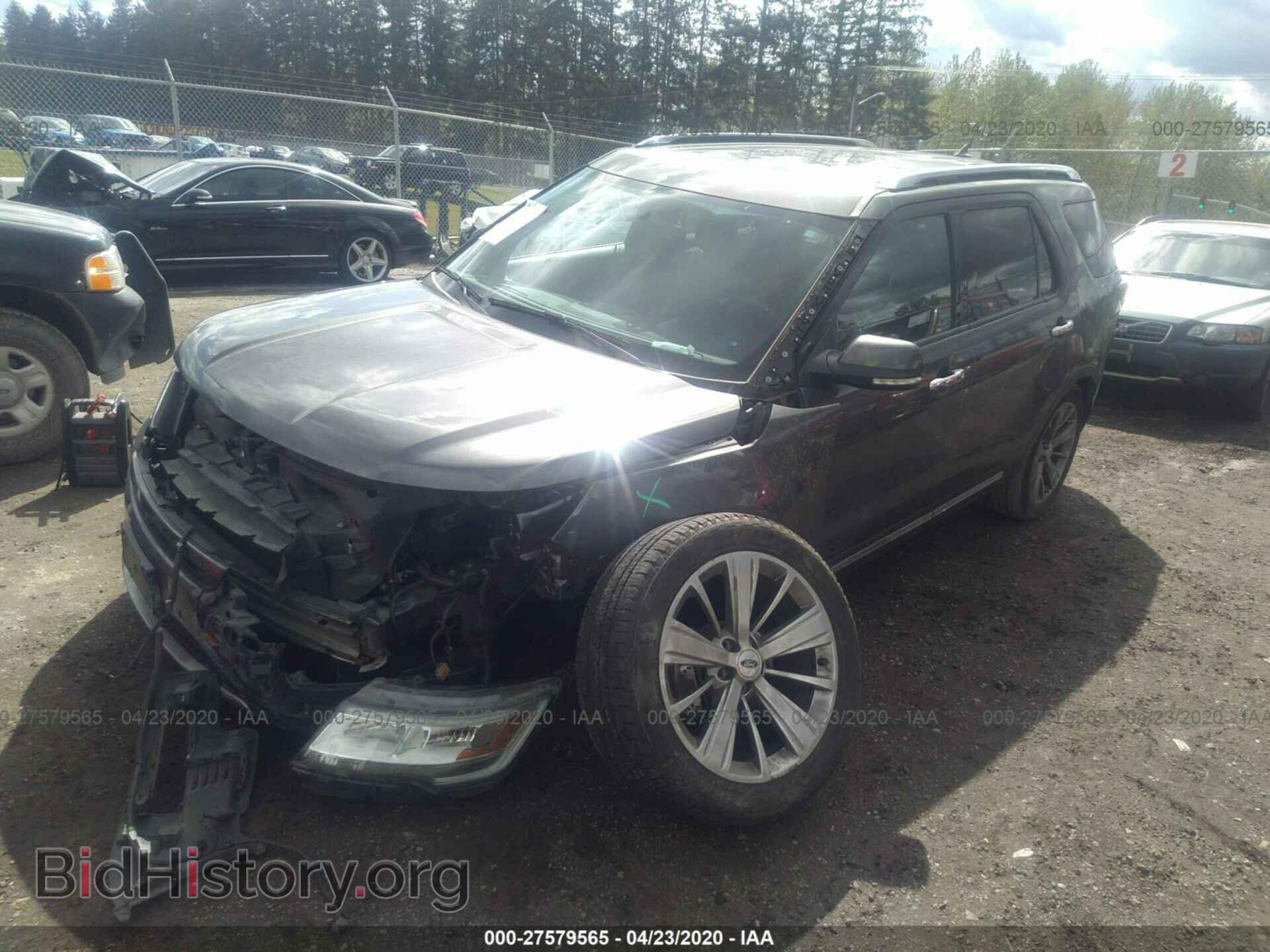 2018 FORD EXPLORER - VIN: 1FM5K8F88JGA89350 - Фото 2