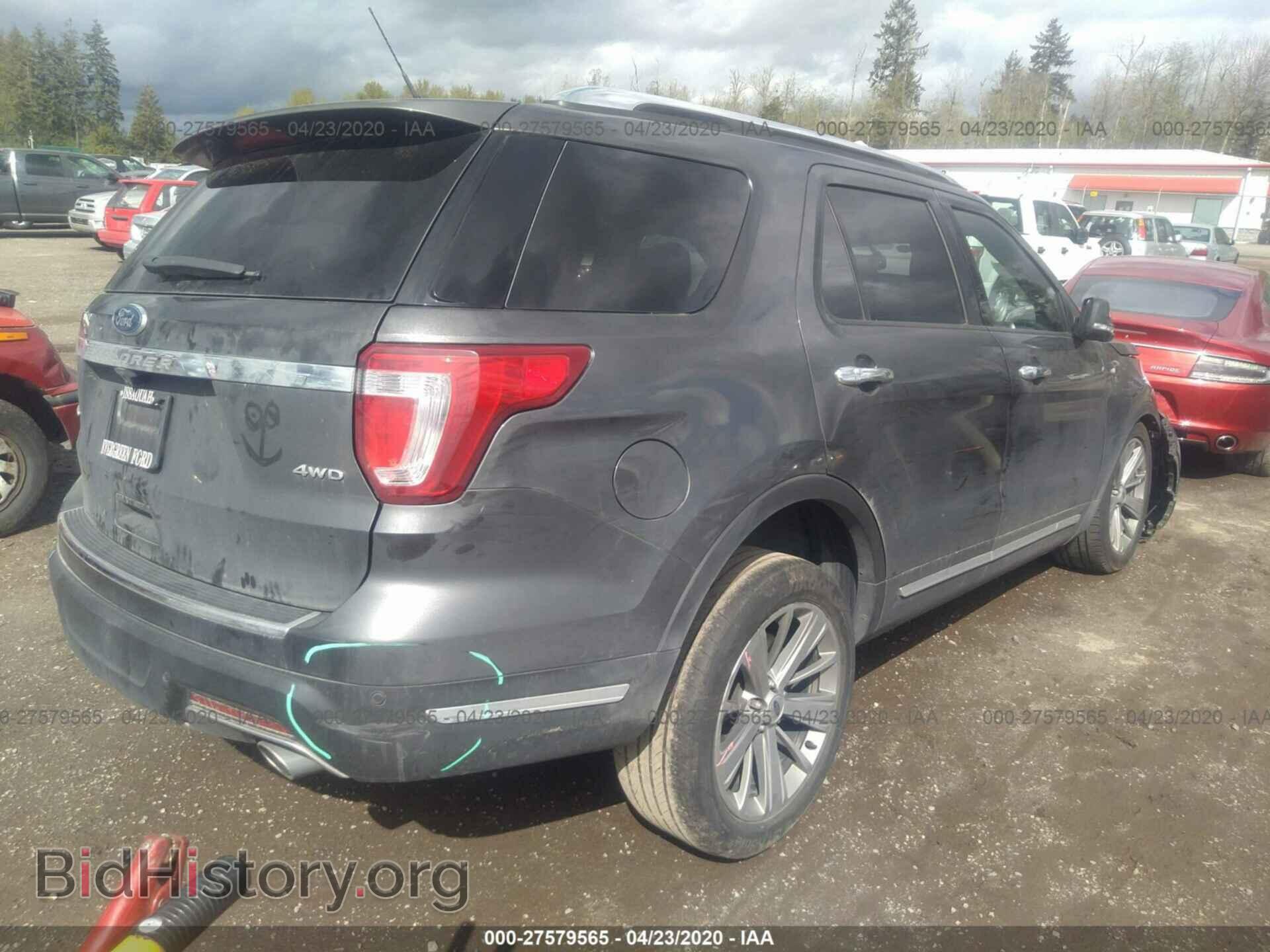 2018 FORD EXPLORER - VIN: 1FM5K8F88JGA89350 - Фото 4