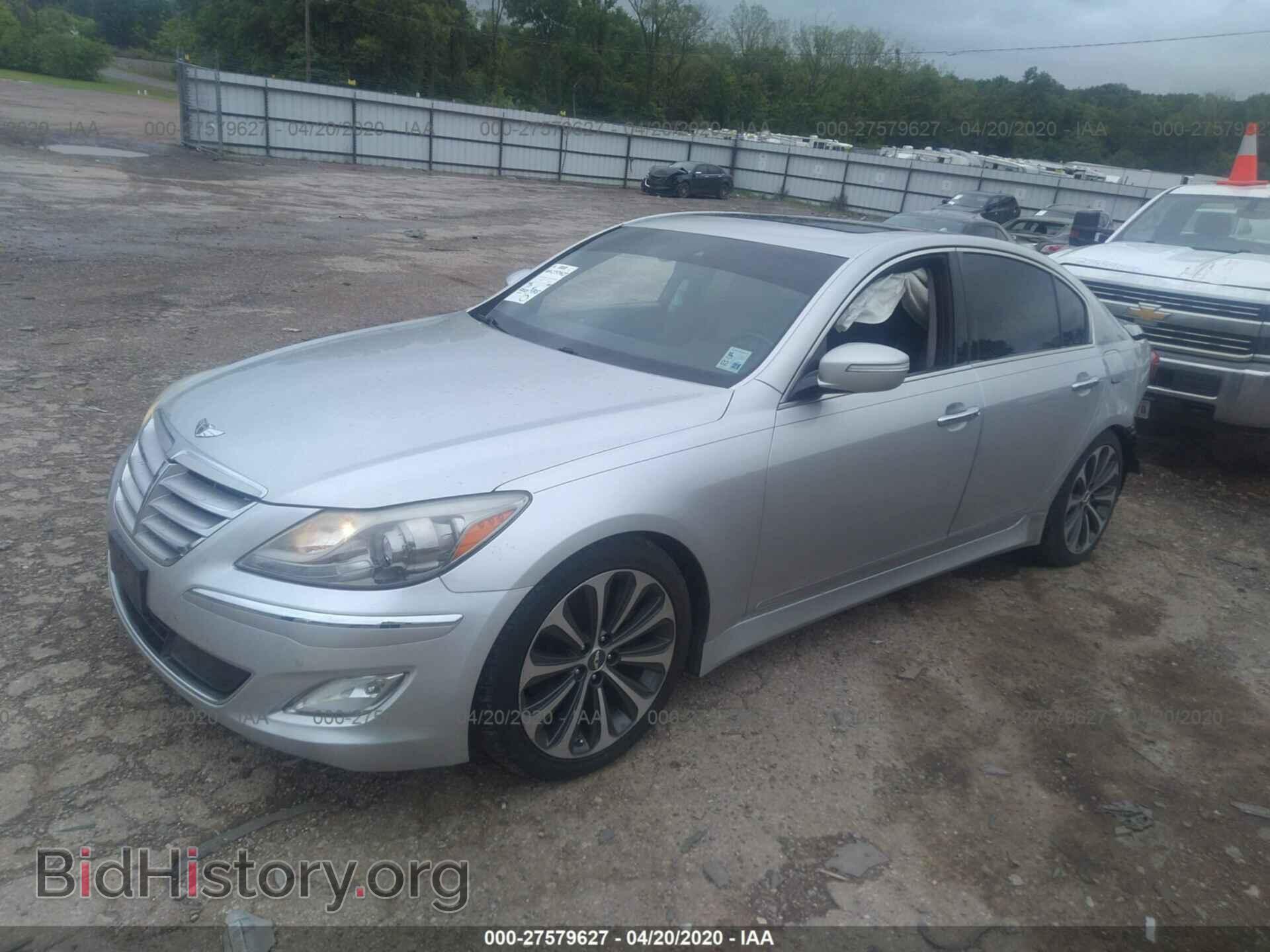 2012 HYUNDAI GENESIS - VIN: KMHGC4DH1CU194236 - Фото 2