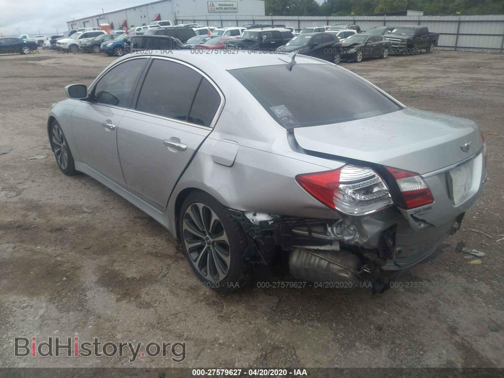 2012 HYUNDAI GENESIS - VIN: KMHGC4DH1CU194236 - Фото 3