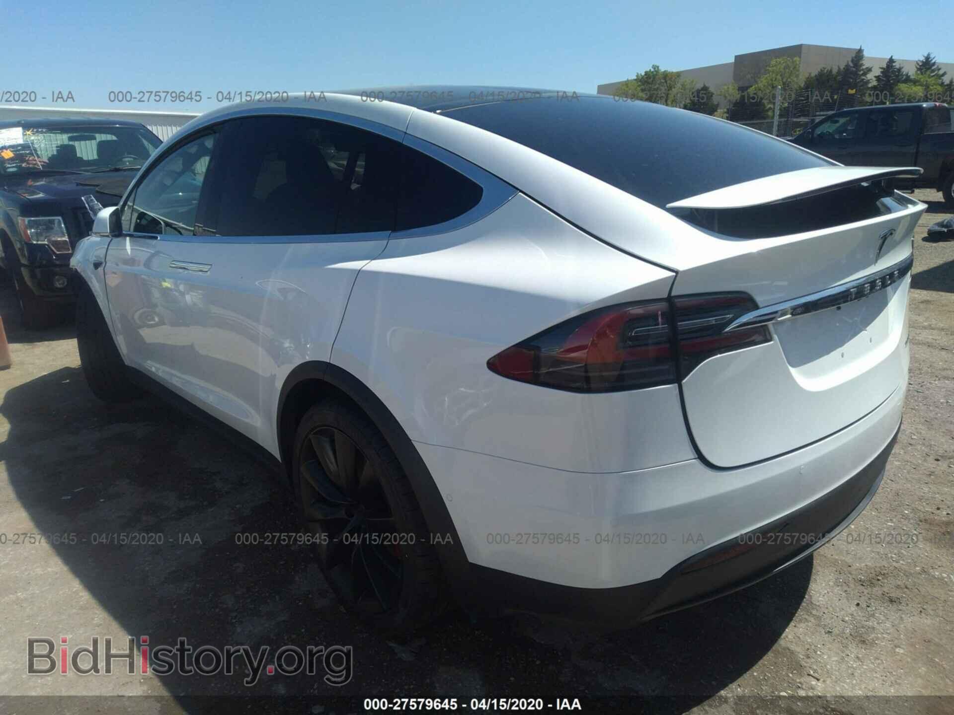 2020 TESLA MODEL X - VIN: 5YJXCDE41LF236624 - Фото 3