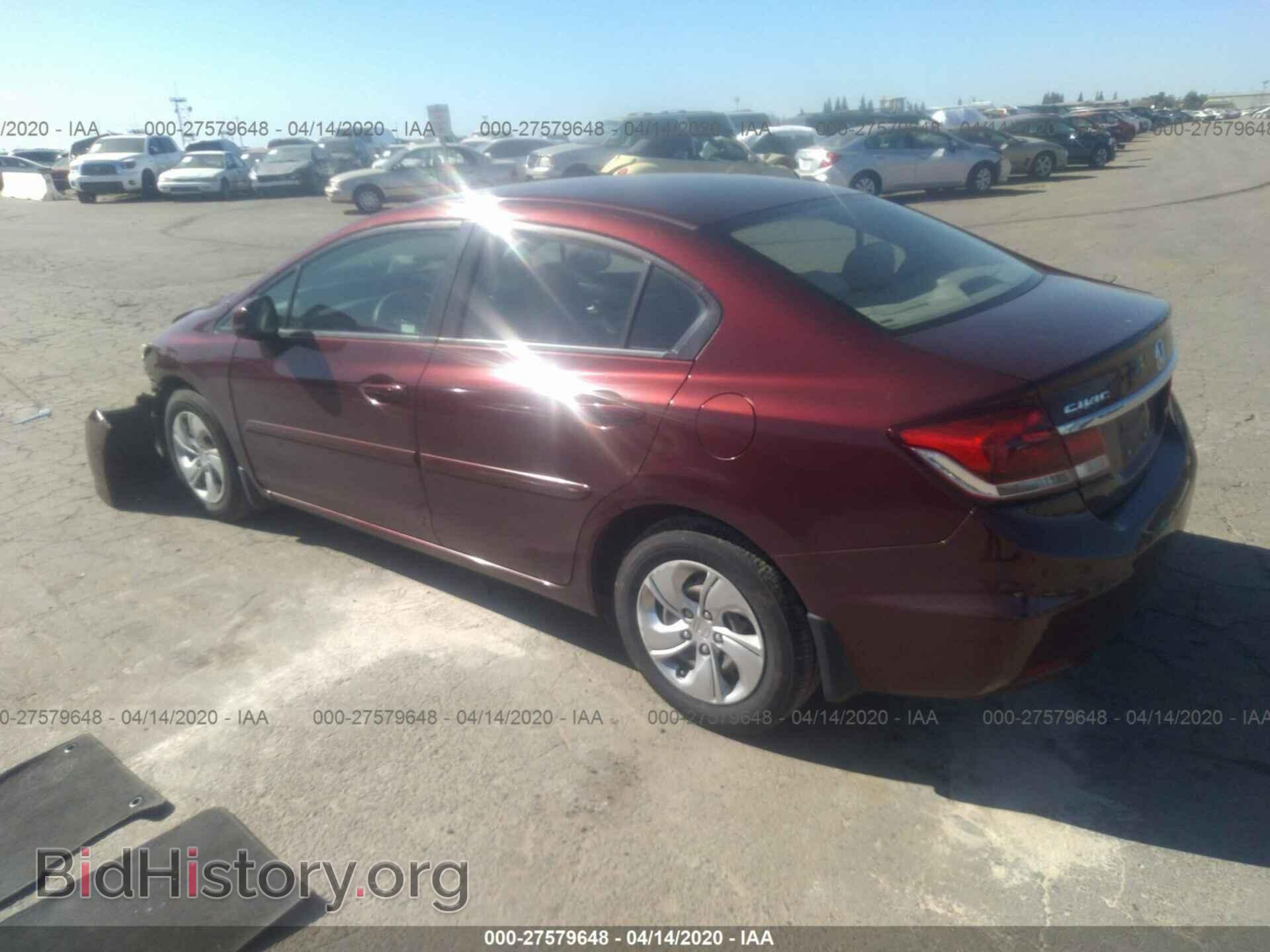2013 HONDA CIVIC - VIN: 19XFB2F55DE202591 - Photo 3