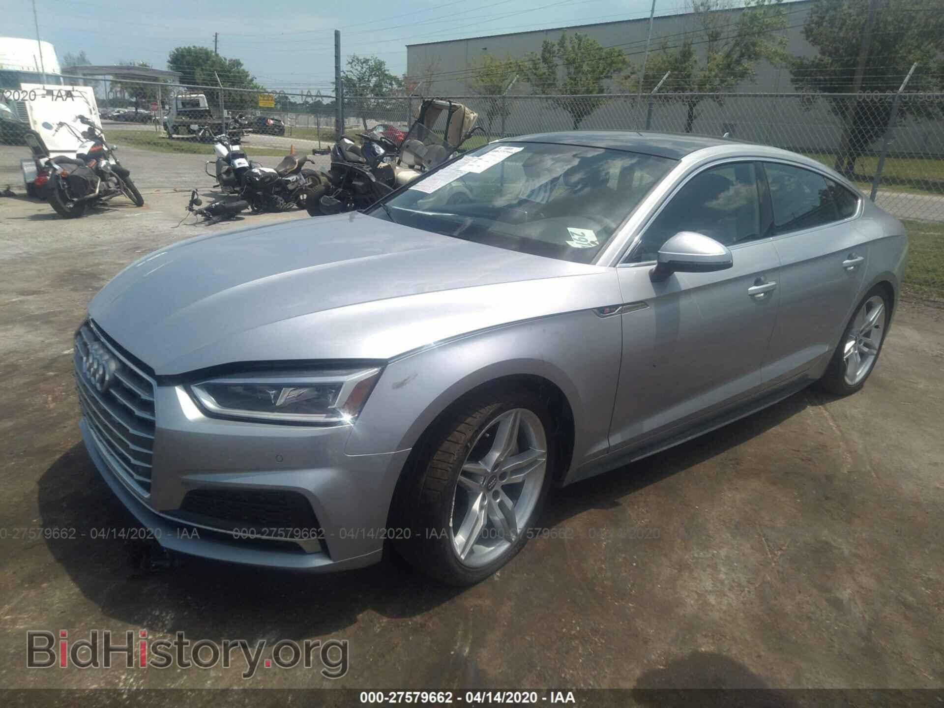 2018 AUDI A5 - VIN: WAUENCF50JA133412 - Фото 2