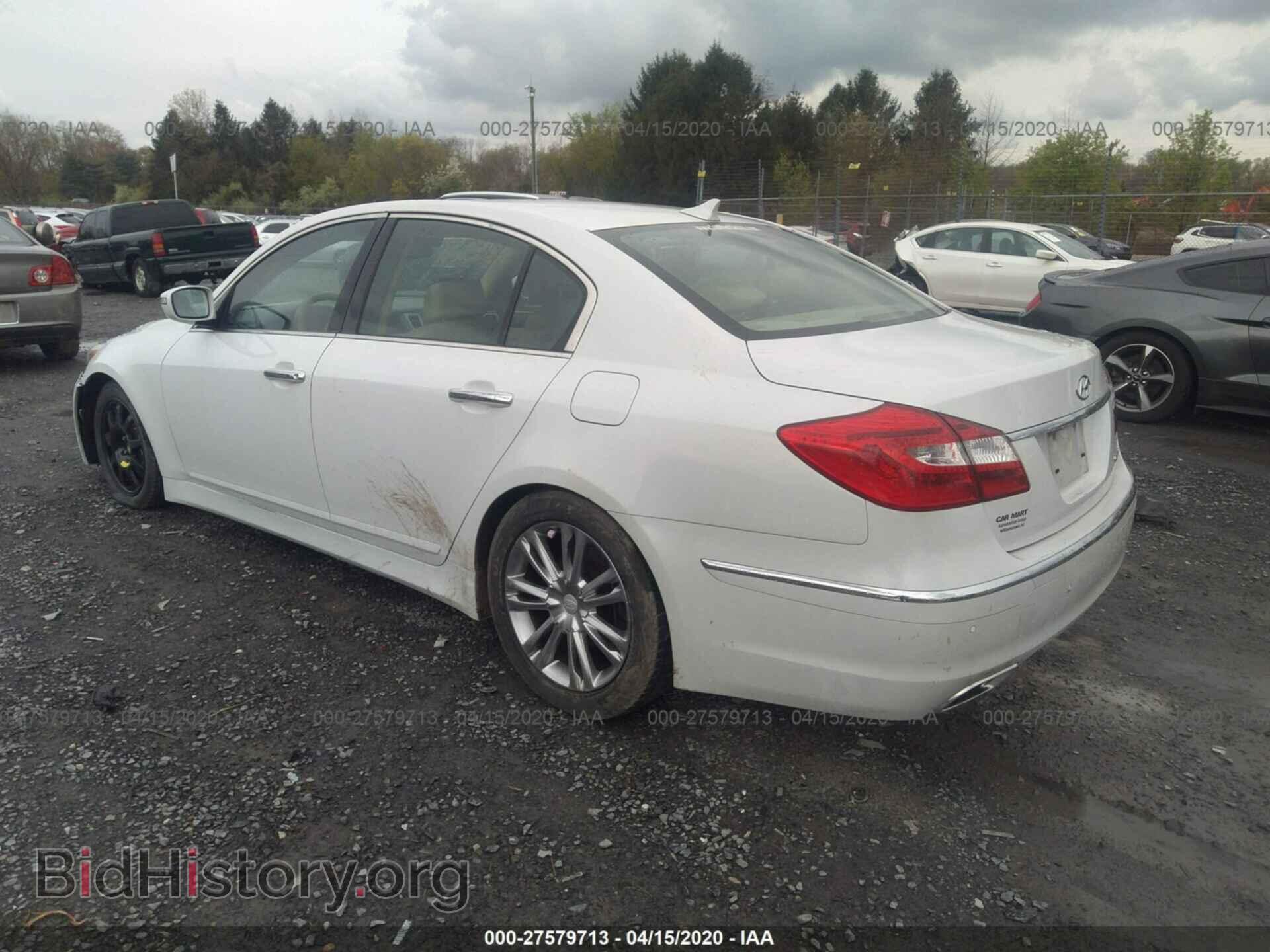 2012 HYUNDAI GENESIS - VIN: KMHGC4DD3CU194767 - Фото 3