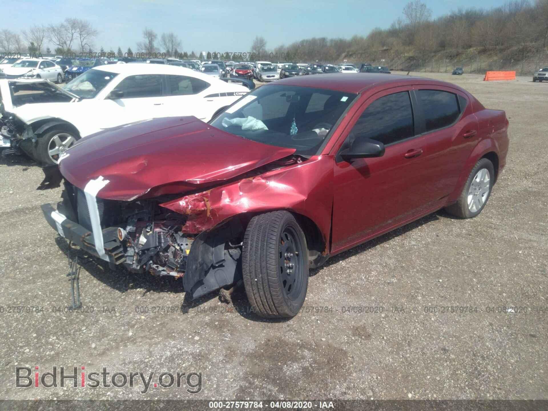 2014 DODGE AVENGER - VIN: 1C3CDZAB4EN190616 - Photo 2