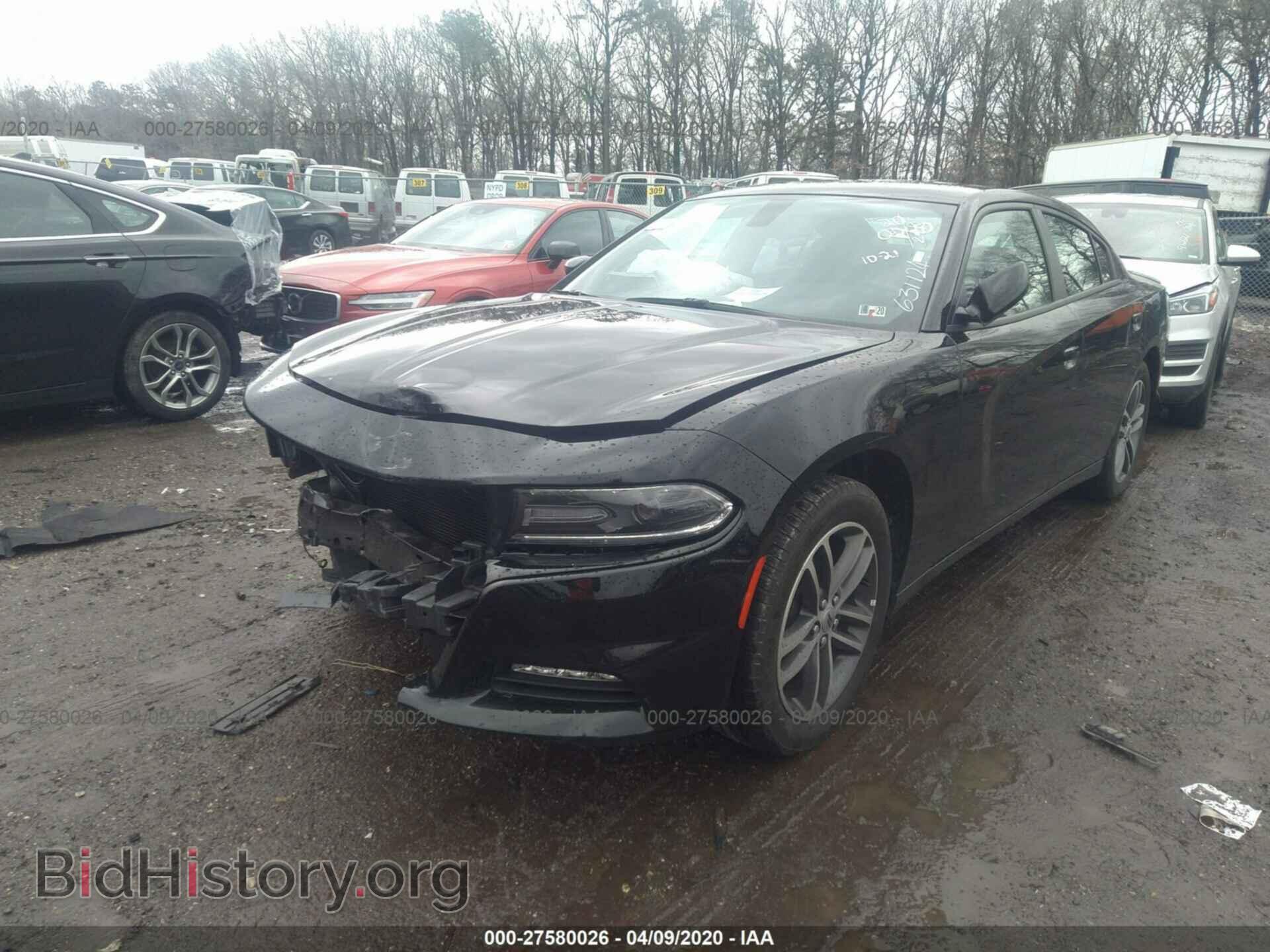 2019 DODGE CHARGER - VIN: 2C3CDXJG3KH631124 - Фото 2