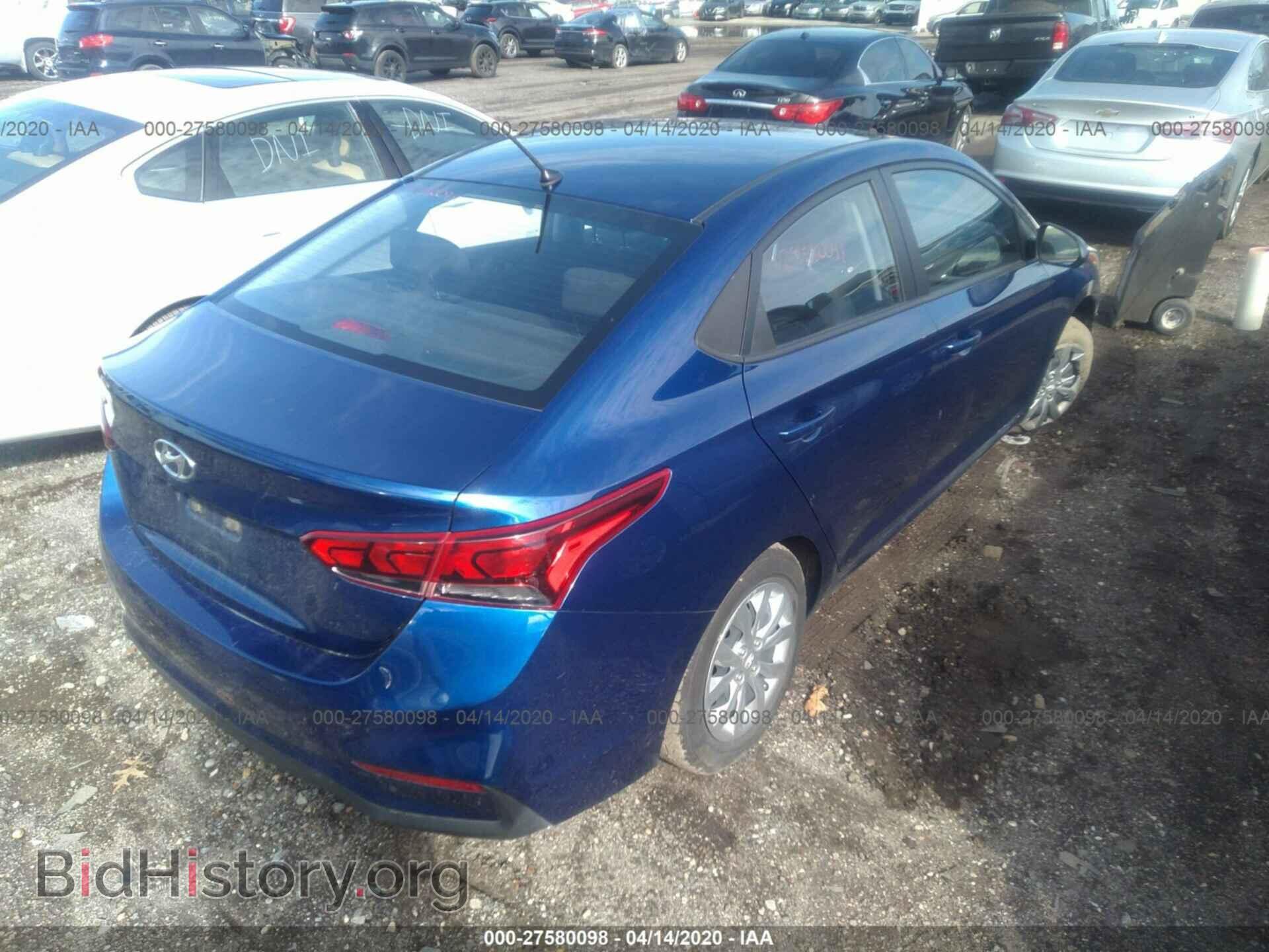 2019 HYUNDAI ACCENT - VIN: 3KPC24A33KE046391 - Фото 4