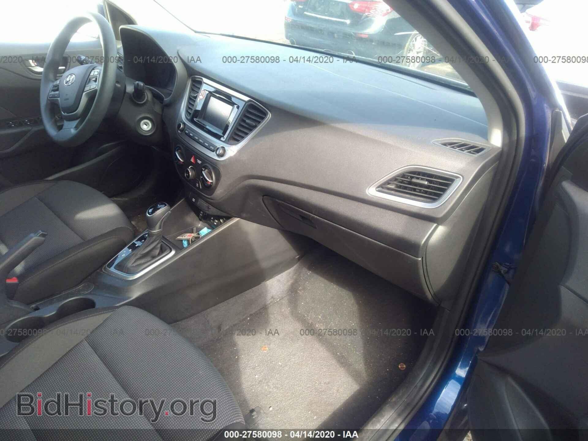 2019 HYUNDAI ACCENT - VIN: 3KPC24A33KE046391 - Фото 5