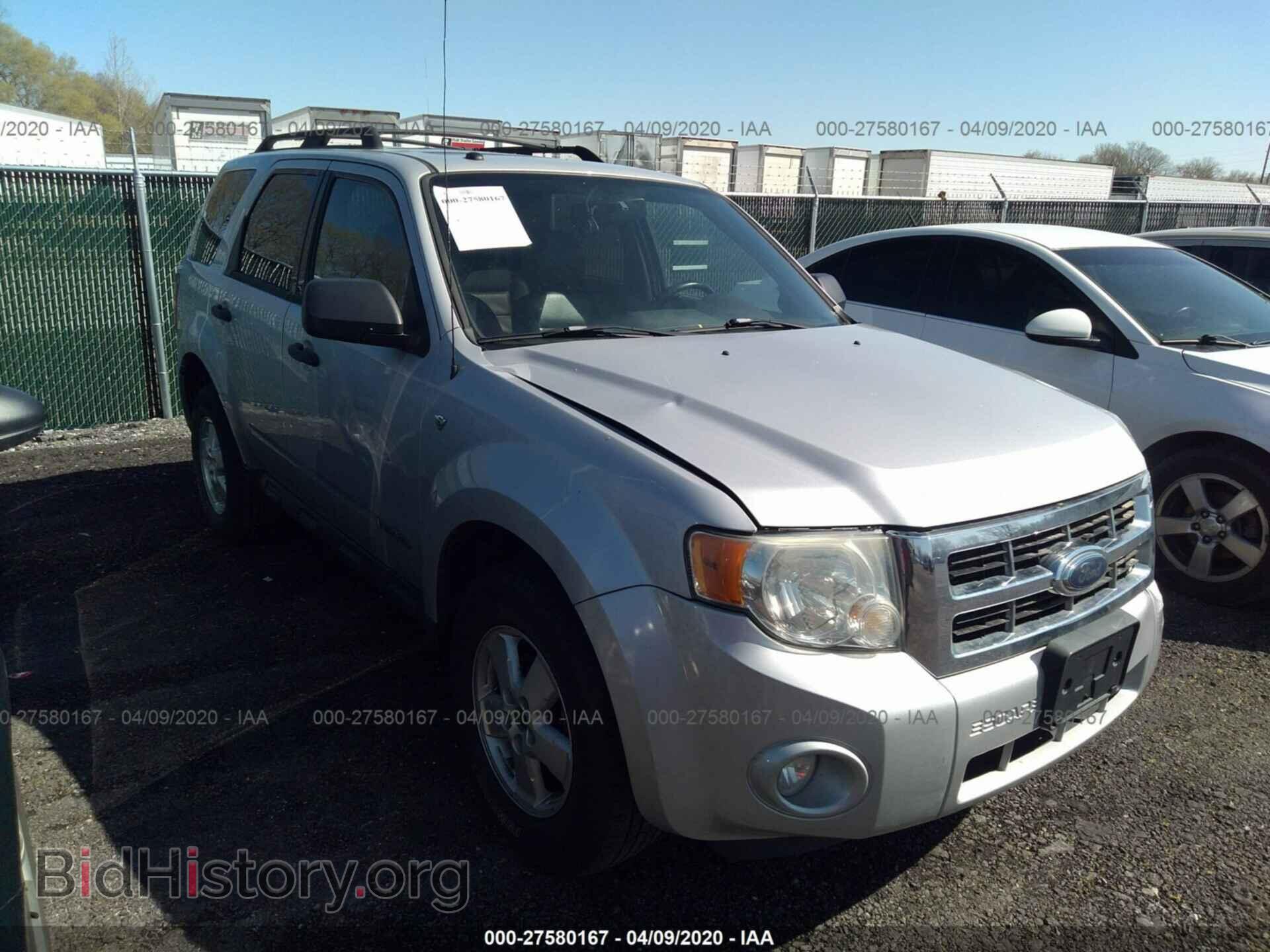 Photo 1FMCU93188KA47010 - FORD ESCAPE 2008