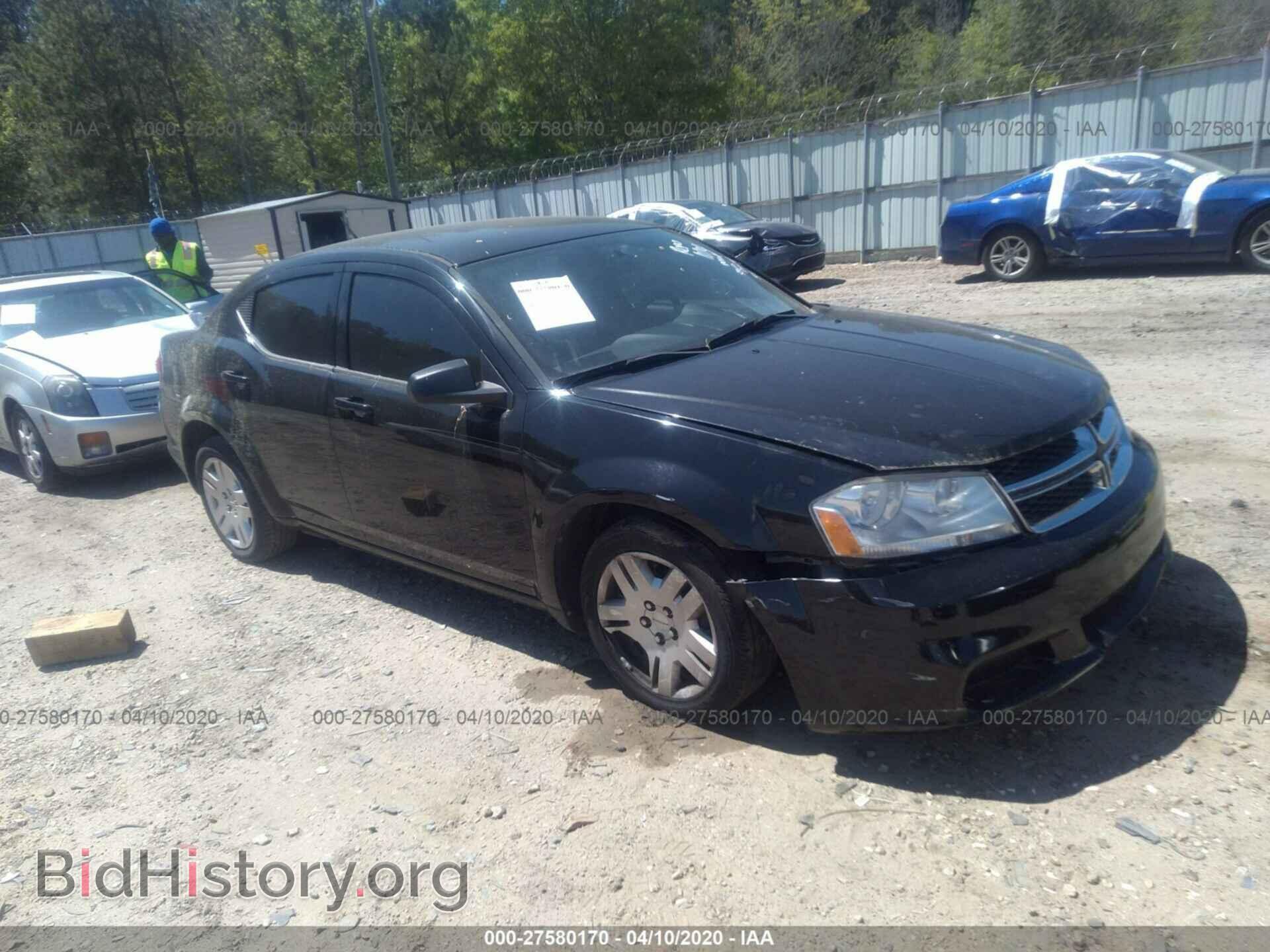Фотография 1C3CDZAG6DN748511 - DODGE AVENGER 2013