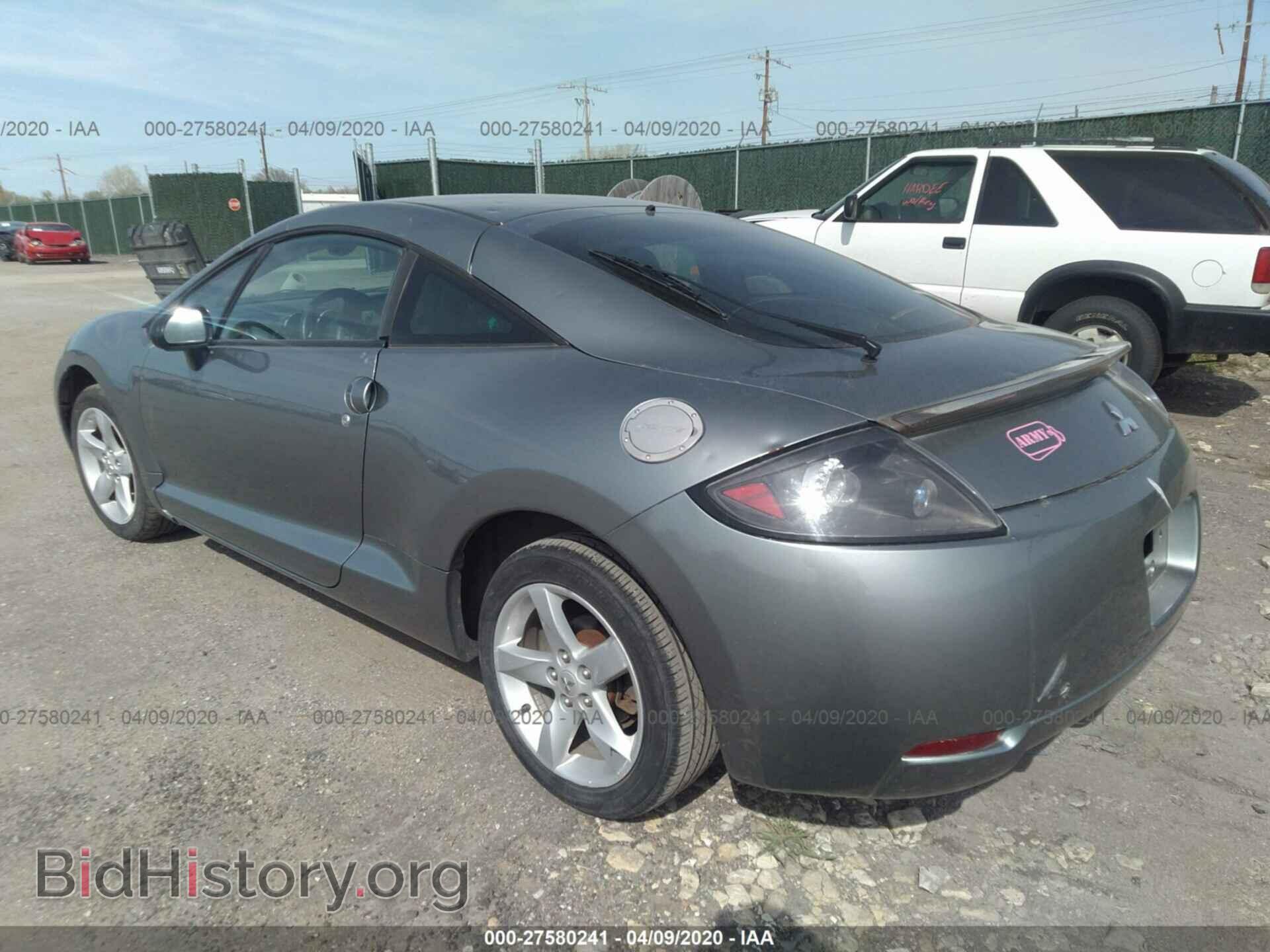 2007 MITSUBISHI ECLIPSE - VIN: 4A3AK24F87E011279 - Фото 3