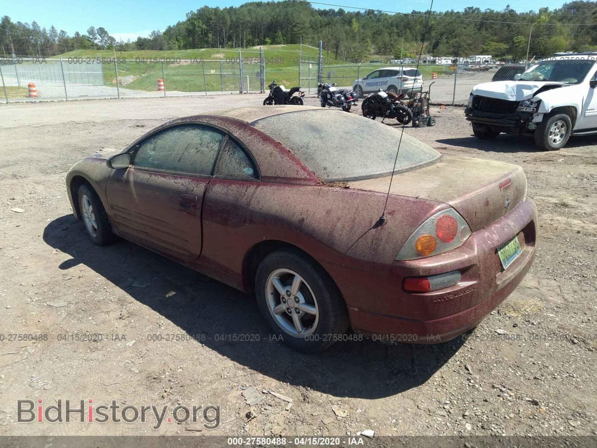 2003 MITSUBISHI ECLIPSE - VIN: 4A3AC34G23E045028 - Photo 3
