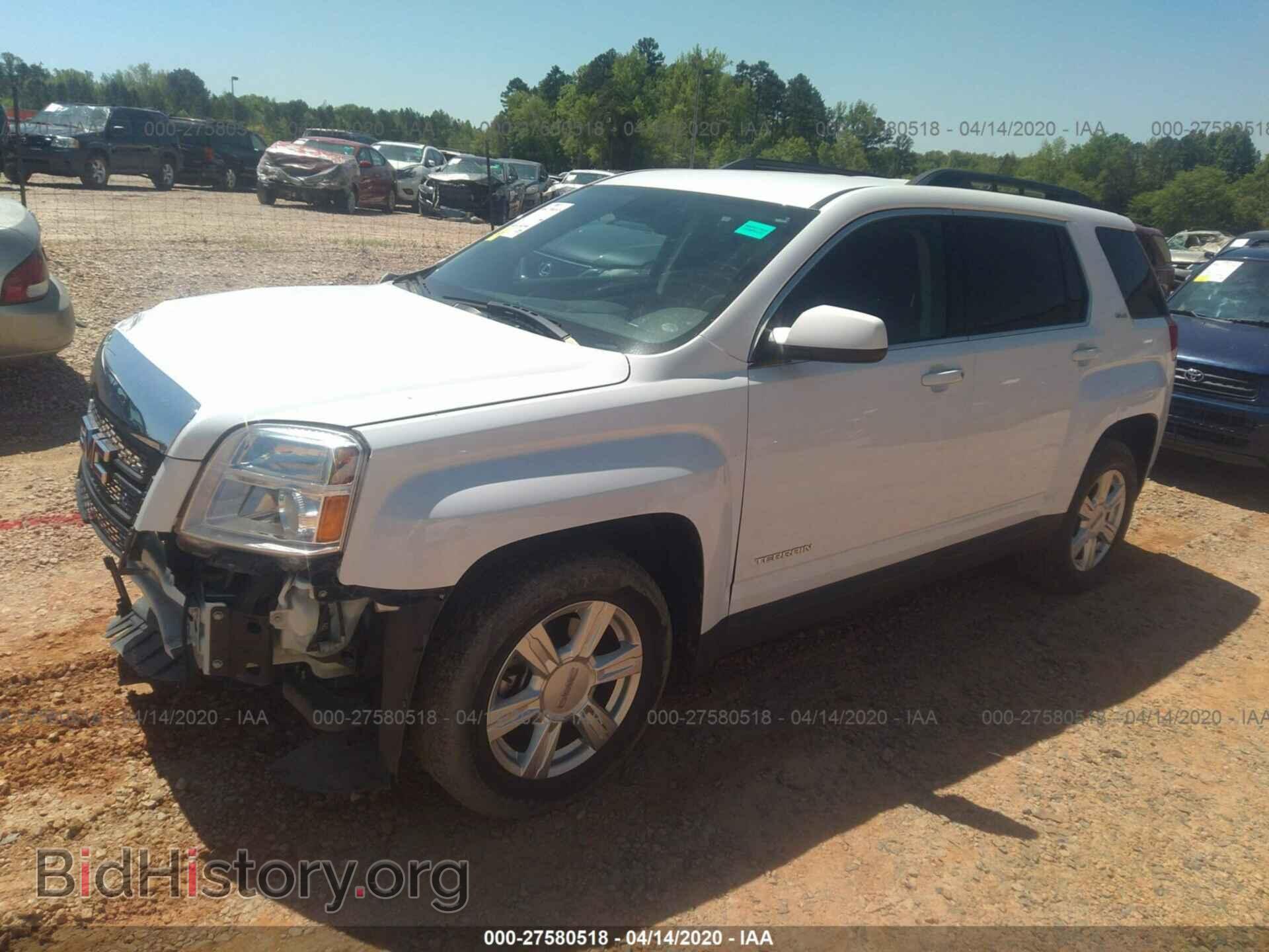 2014 GMC TERRAIN - VIN: 2GKALREK0E6376176 - Фото 2