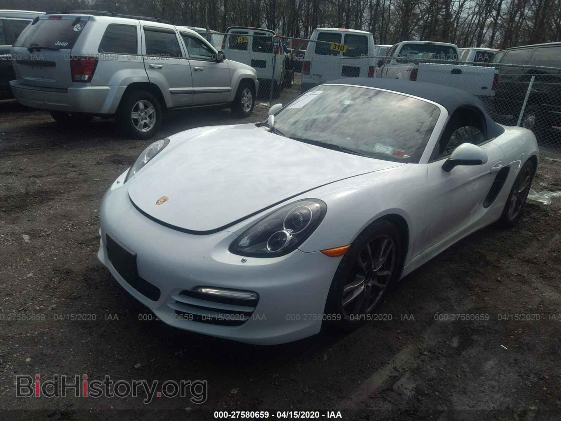 2014 PORSCHE BOXSTER - VIN: WP0CA2A87ES120979 - Фото 2