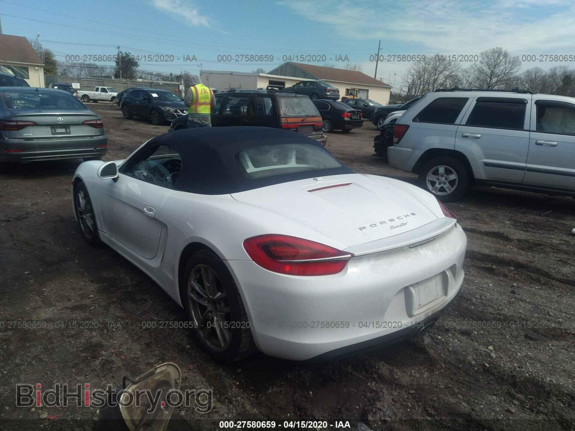 2014 PORSCHE BOXSTER - VIN: WP0CA2A87ES120979 - Фото 3