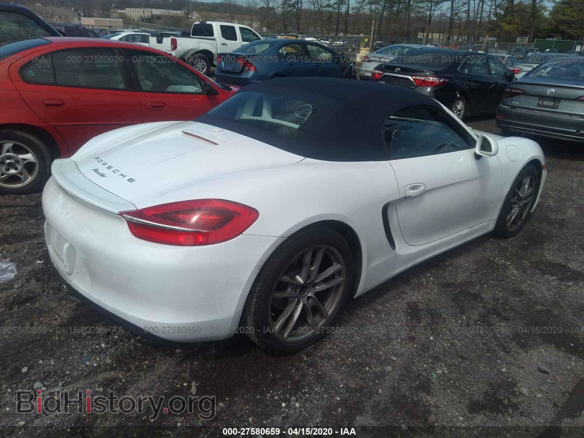 2014 PORSCHE BOXSTER - VIN: WP0CA2A87ES120979 - Фото 4