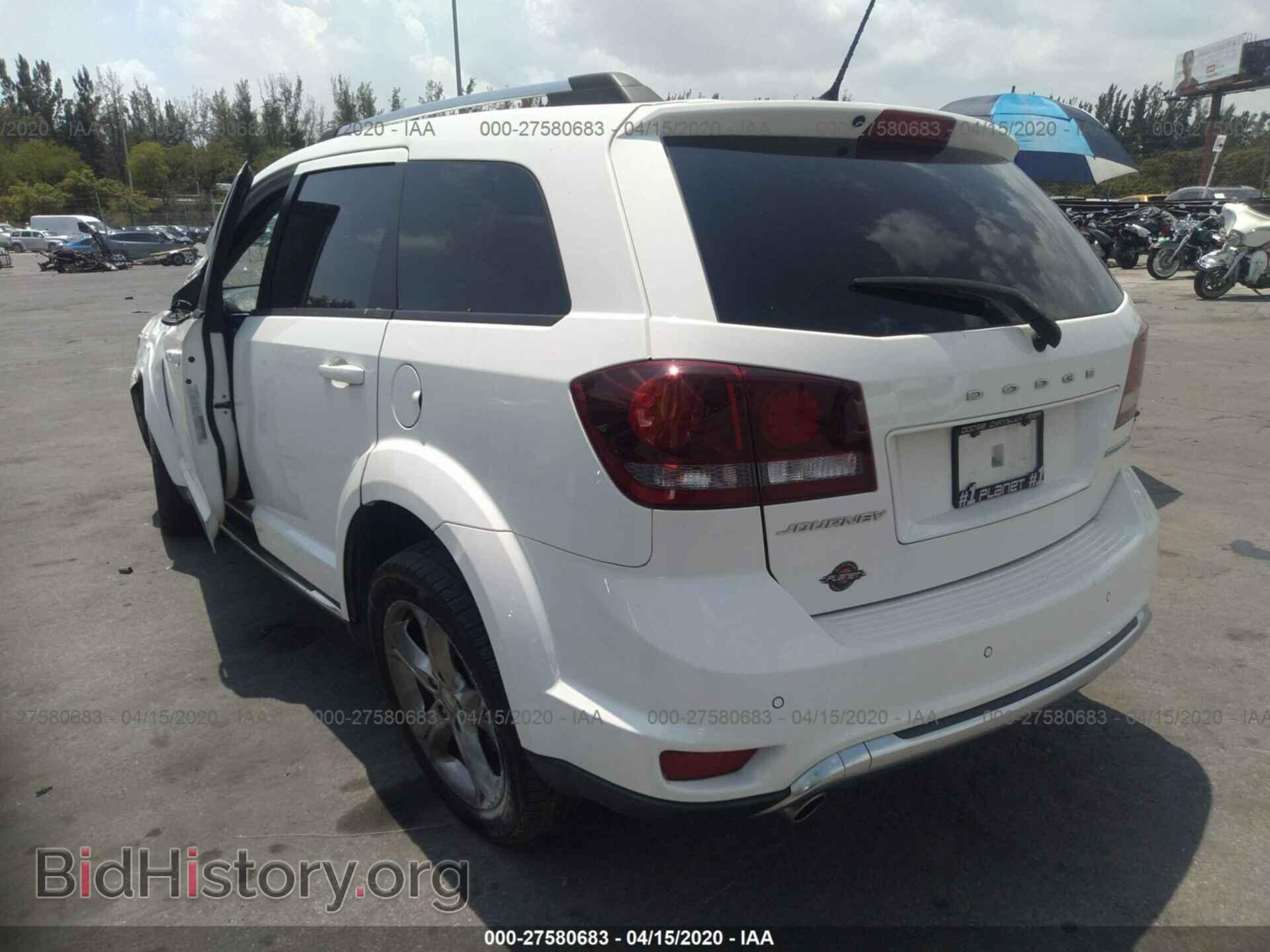 2016 DODGE JOURNEY - VIN: 3C4PDCGG3GT194799 - Фото 3