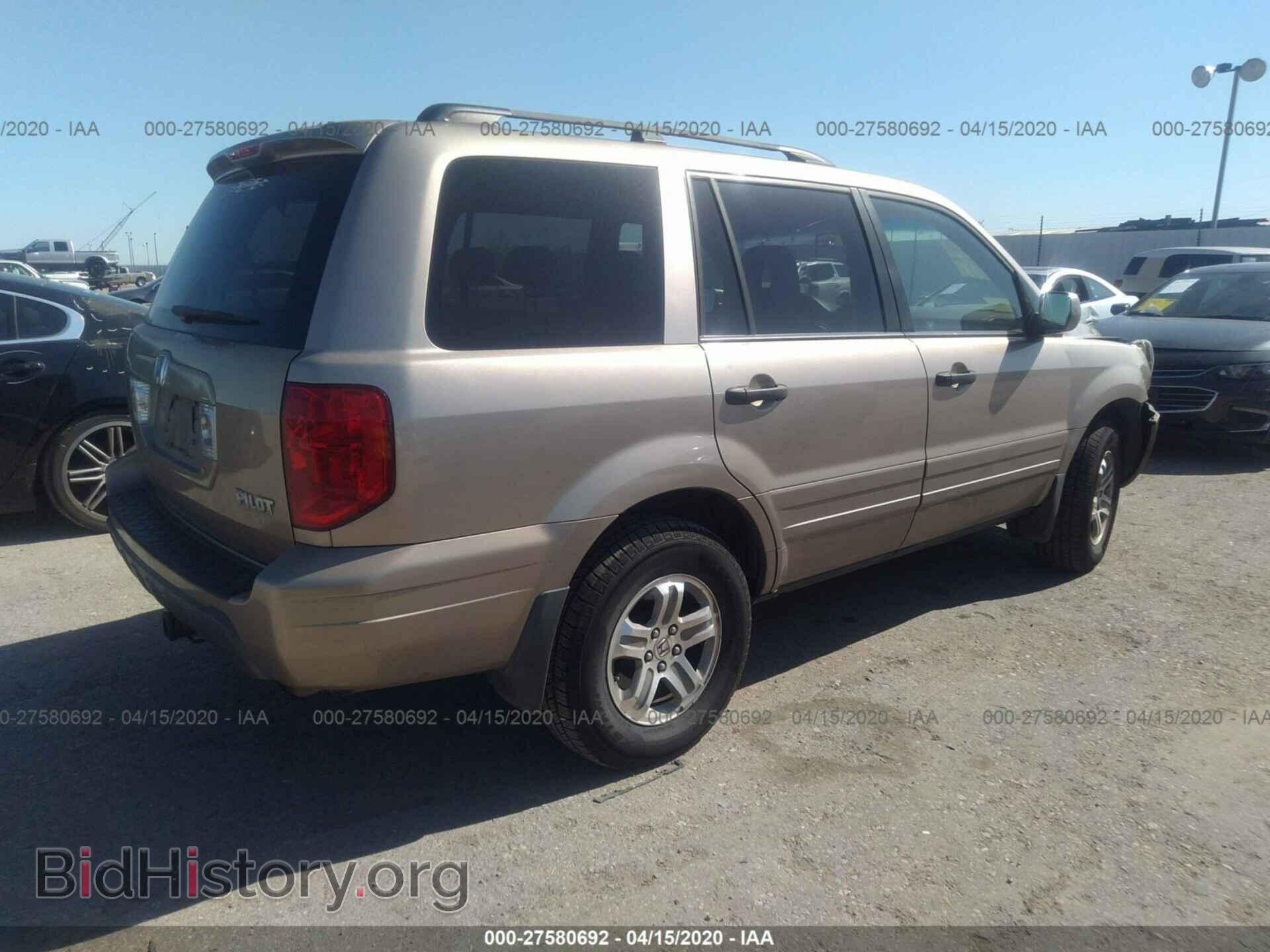 2005 HONDA PILOT - VIN: 5FNYF18665B026997 - Photo 4