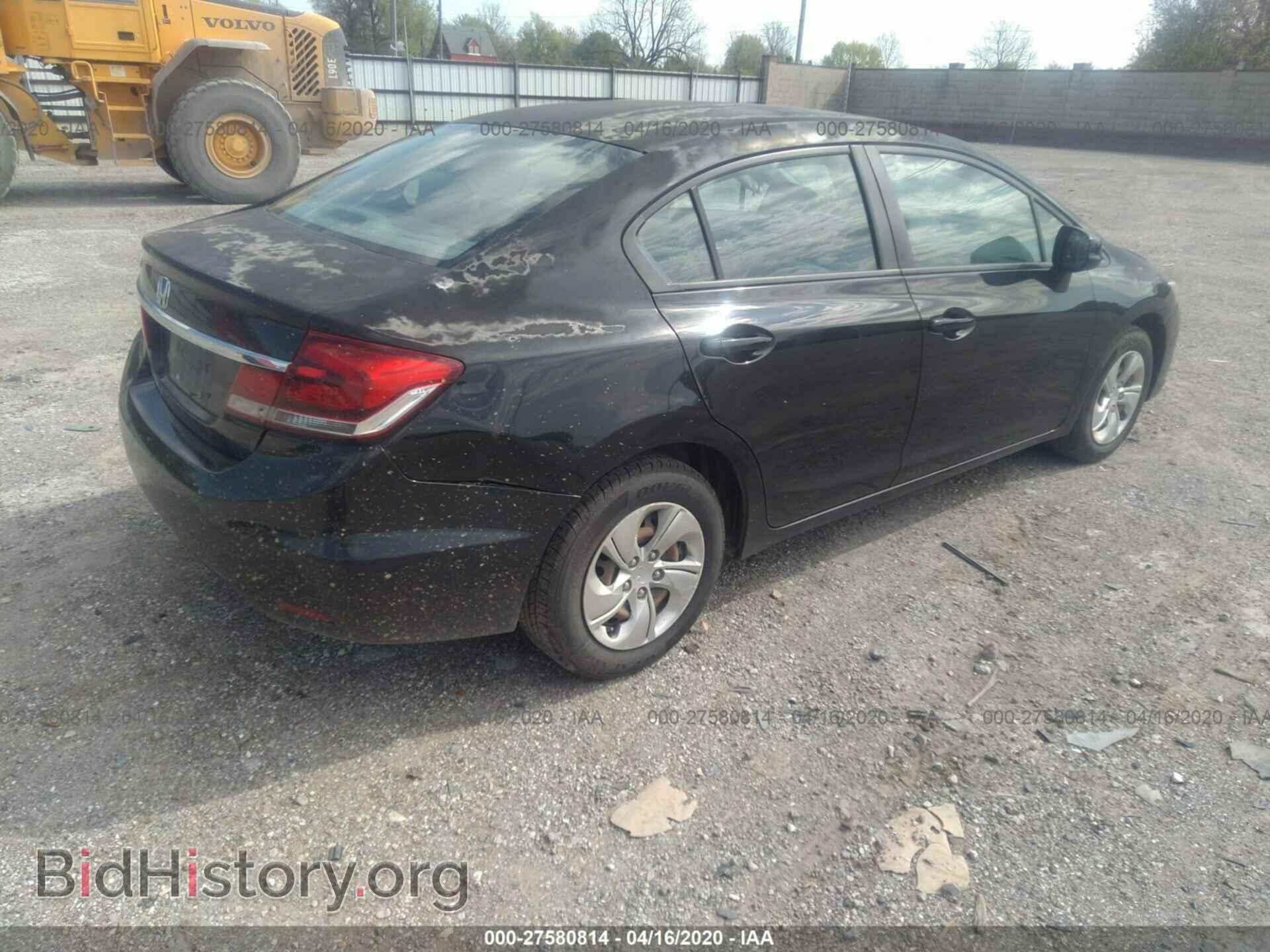 2013 HONDA CIVIC - VIN: 19XFB2F55DE021006 - Фото 4