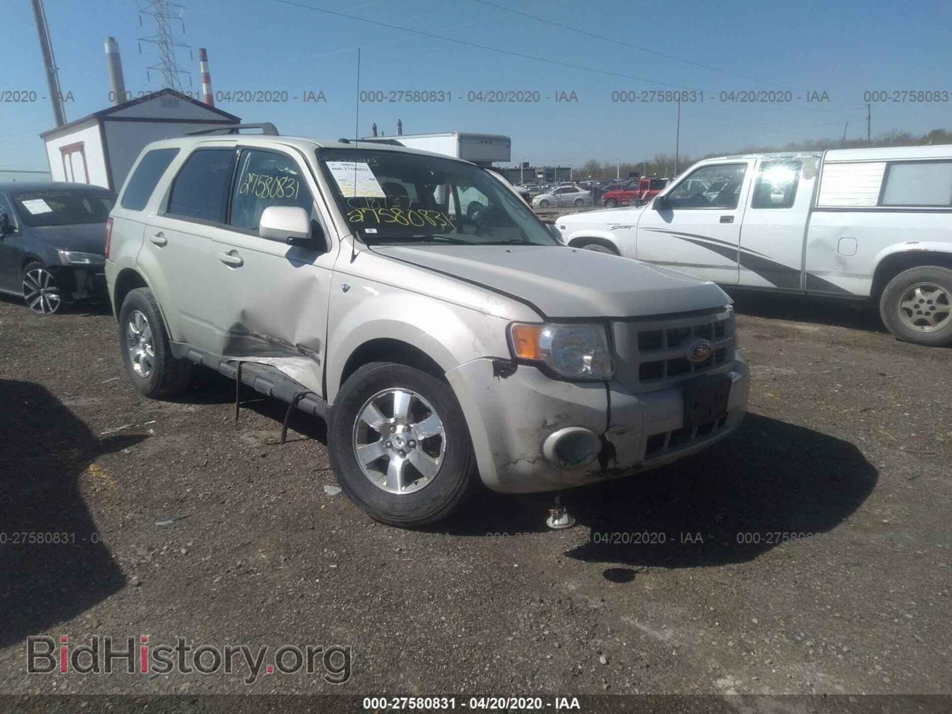 Photo 1FMCU04178KC18937 - FORD ESCAPE 2008