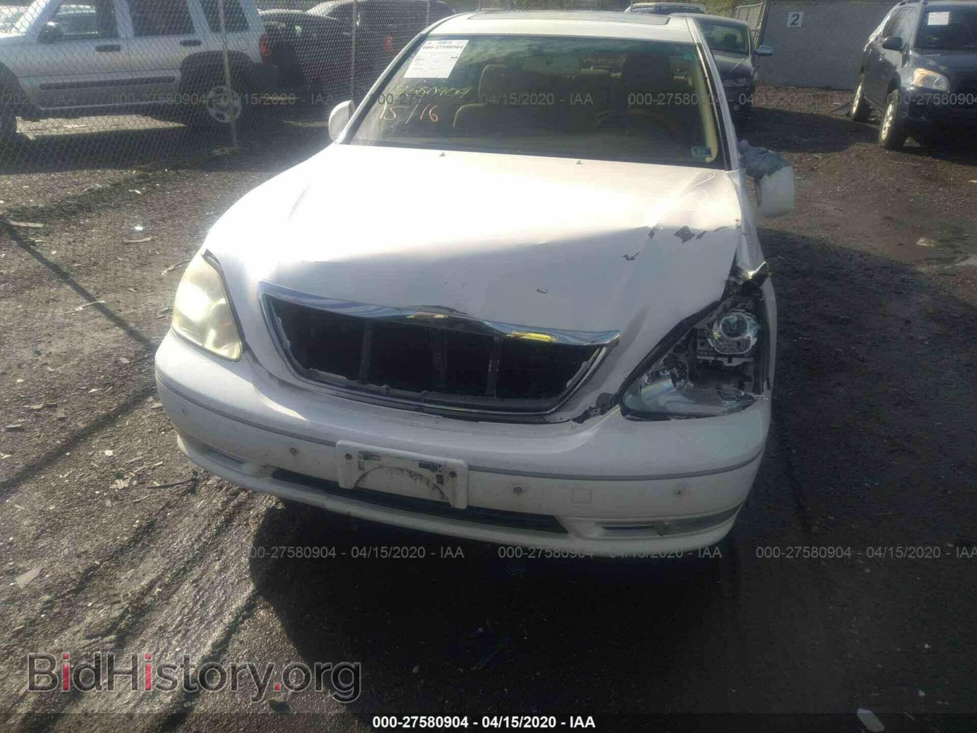 2004 LEXUS LS - VIN: JTHBN36FX40171933 - Фото 6