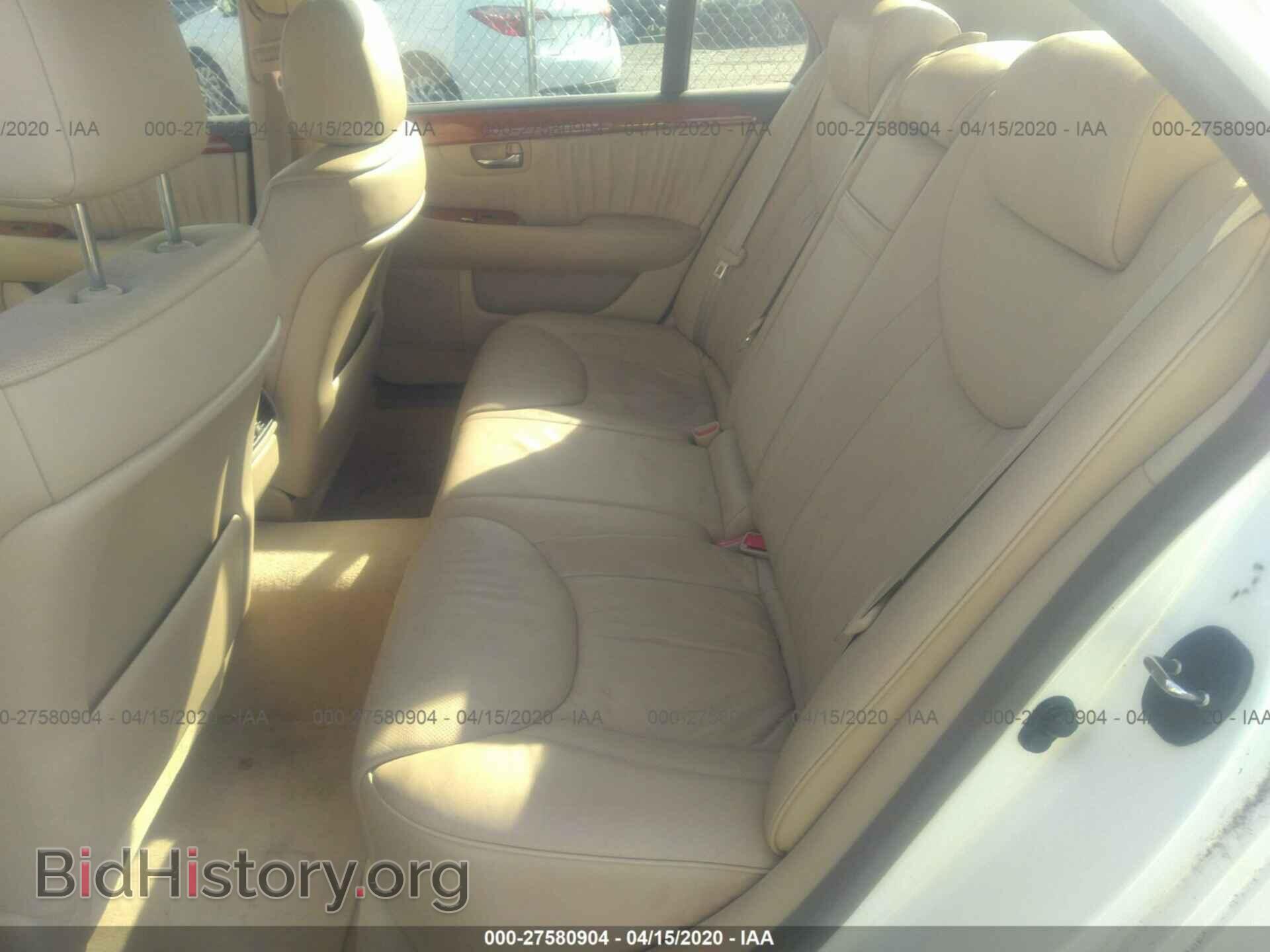 2004 LEXUS LS - VIN: JTHBN36FX40171933 - Фото 8