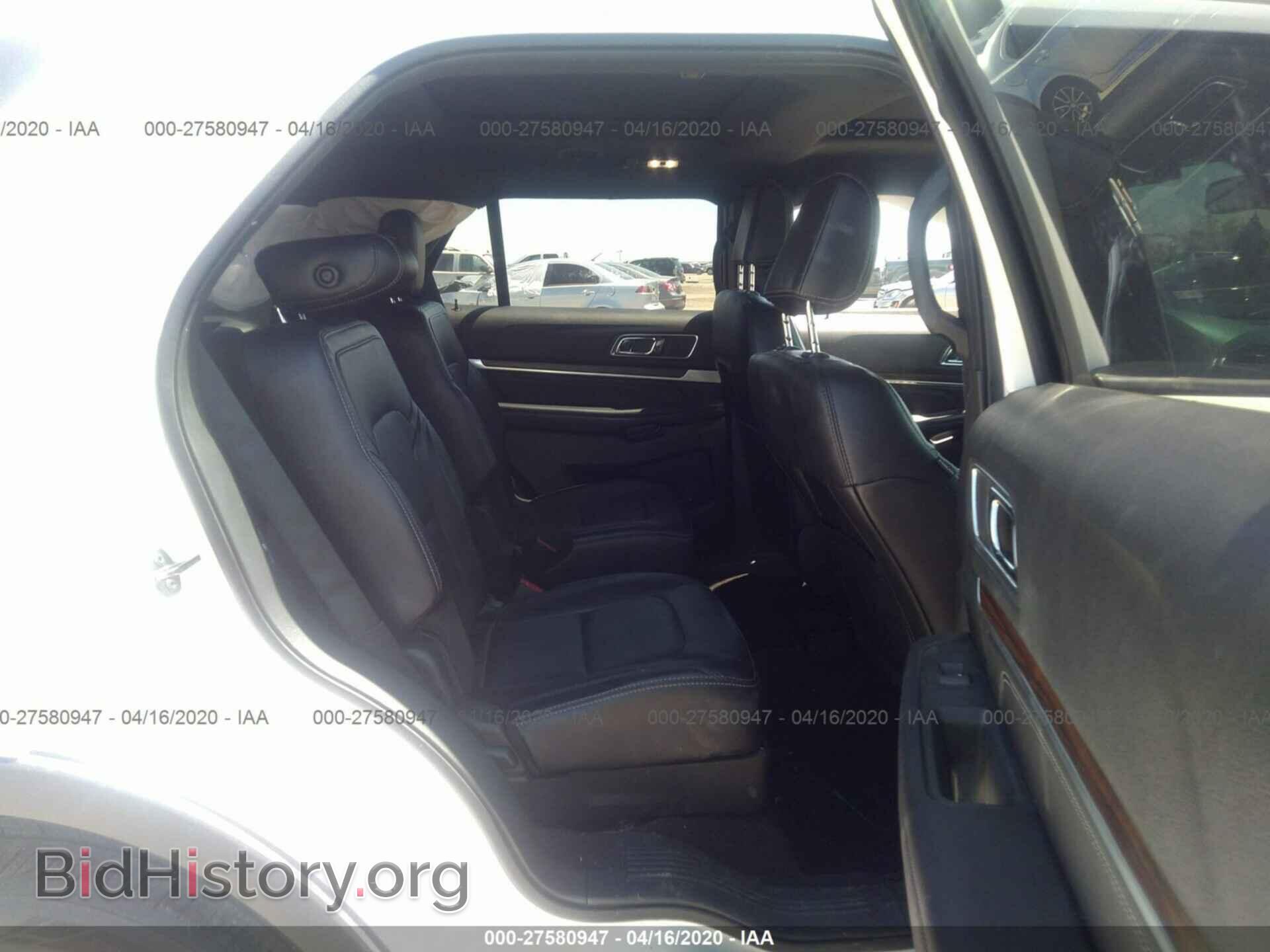 2018 FORD EXPLORER - VIN: 1FM5K7F8XJGC26251 - Фото 8