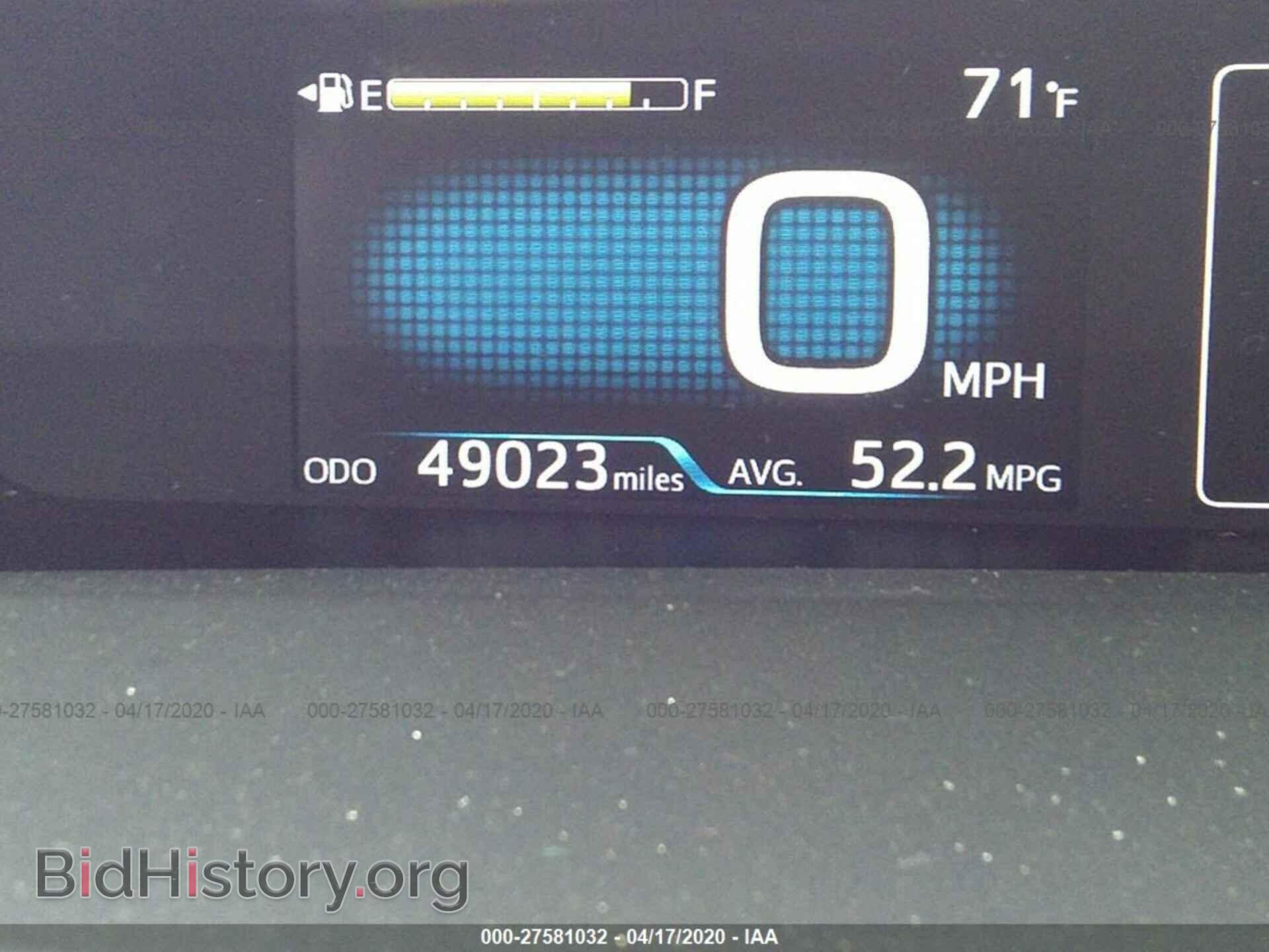 2017 TOYOTA PRIUS - VIN: JTDKARFU6H3030666 - Фото 7