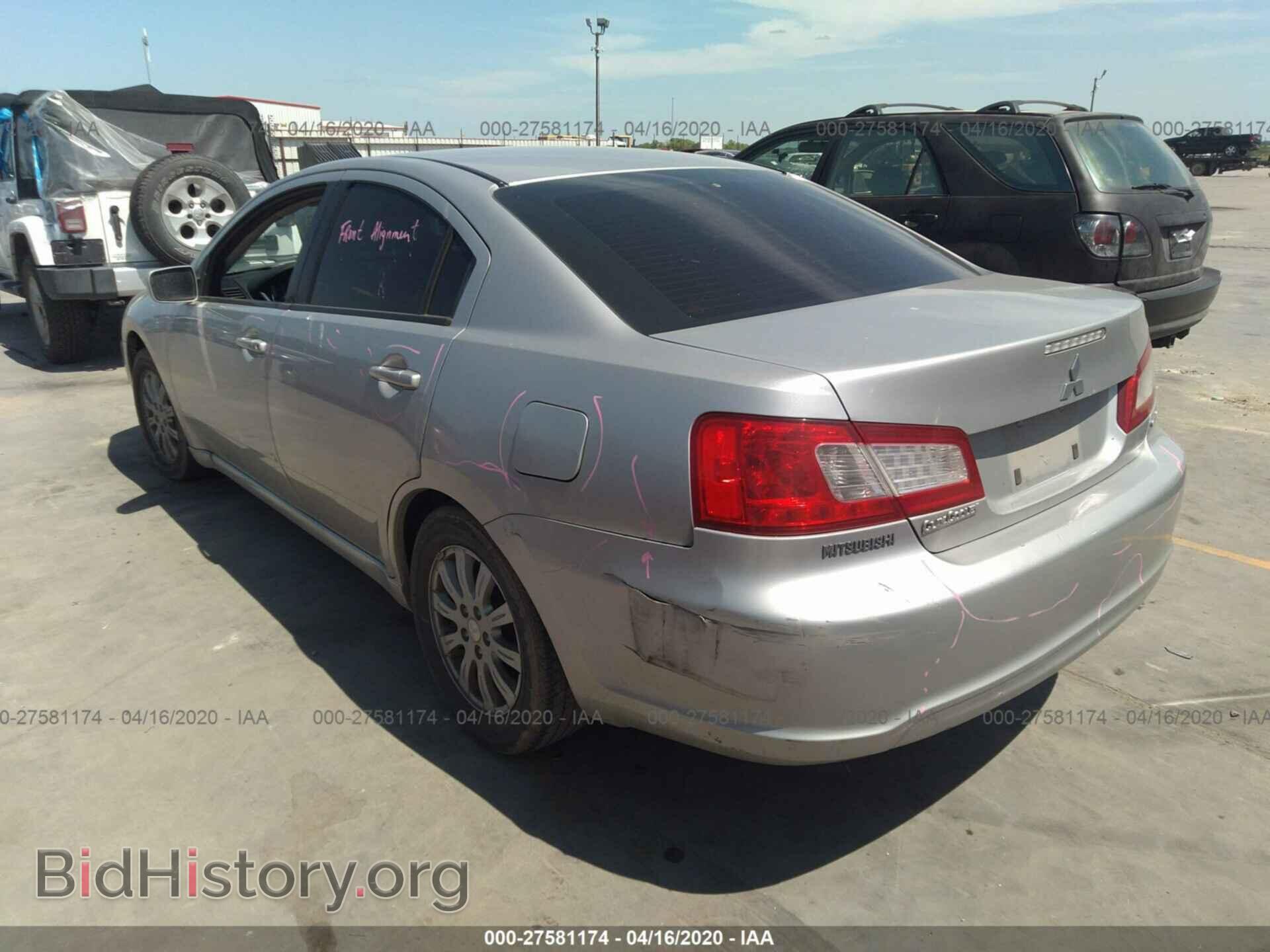 2012 MITSUBISHI GALANT - VIN: 4A32B2FF1CE015217 - Фото 3