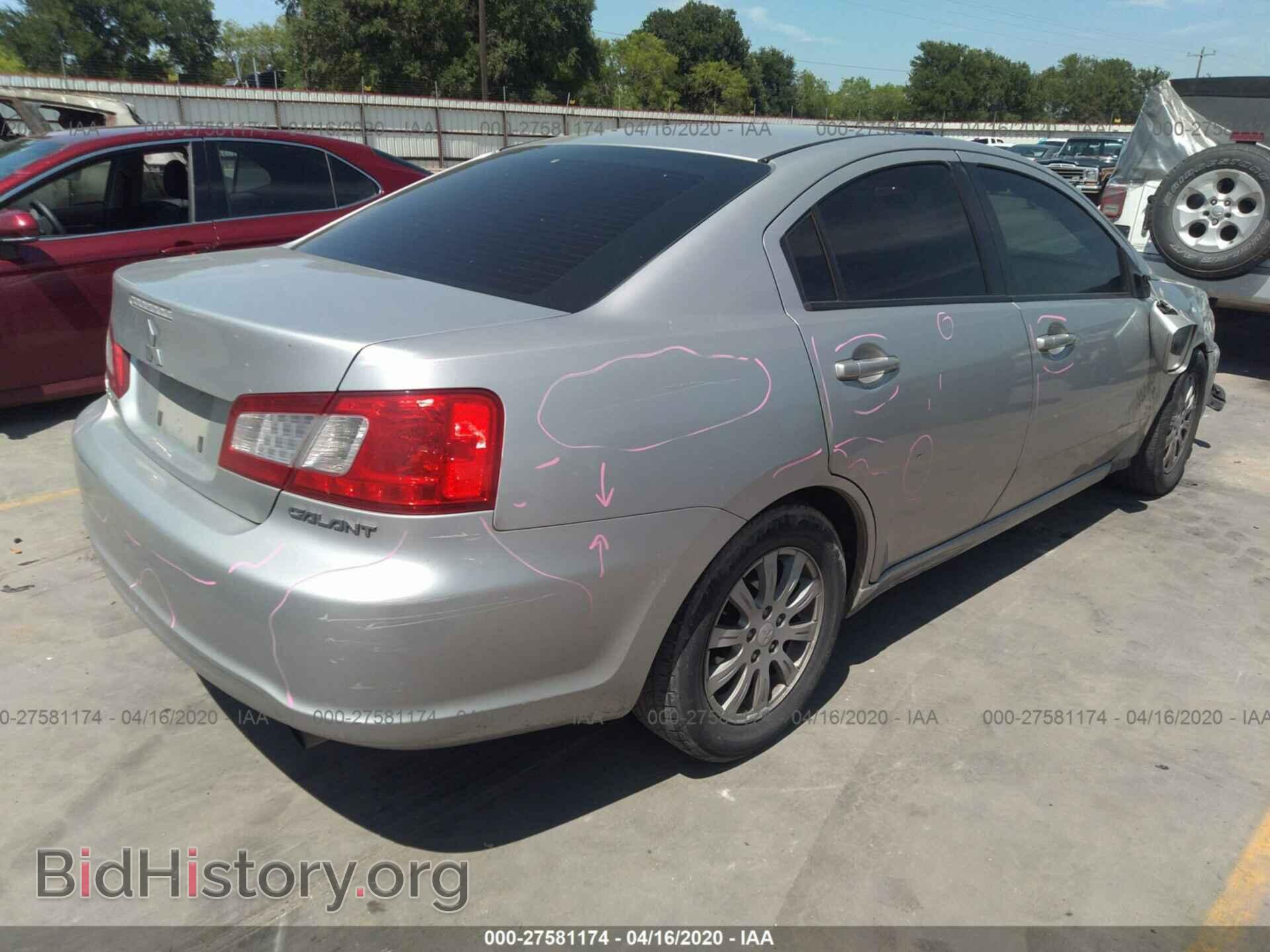 2012 MITSUBISHI GALANT - VIN: 4A32B2FF1CE015217 - Фото 4