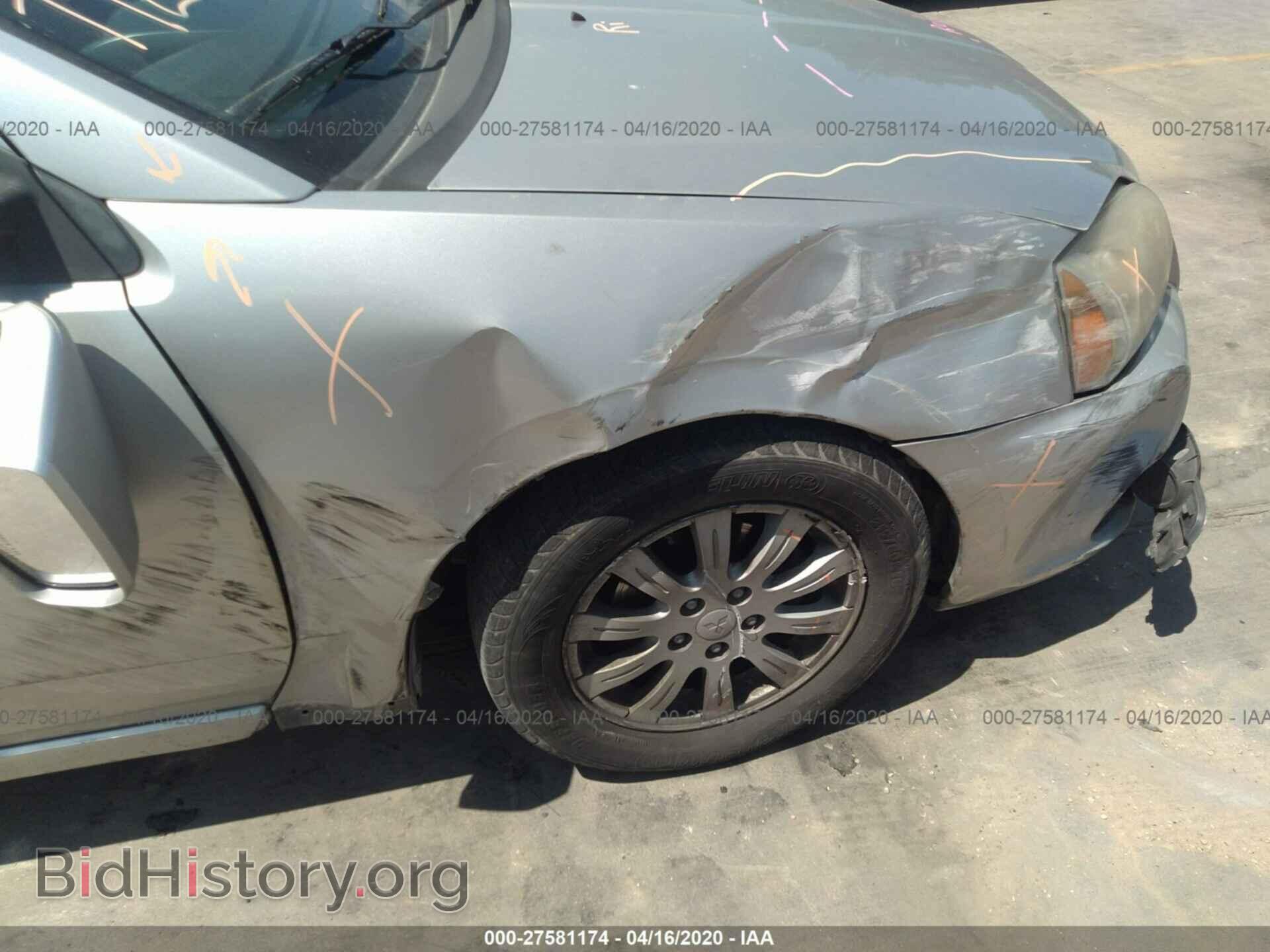 2012 MITSUBISHI GALANT - VIN: 4A32B2FF1CE015217 - Фото 6