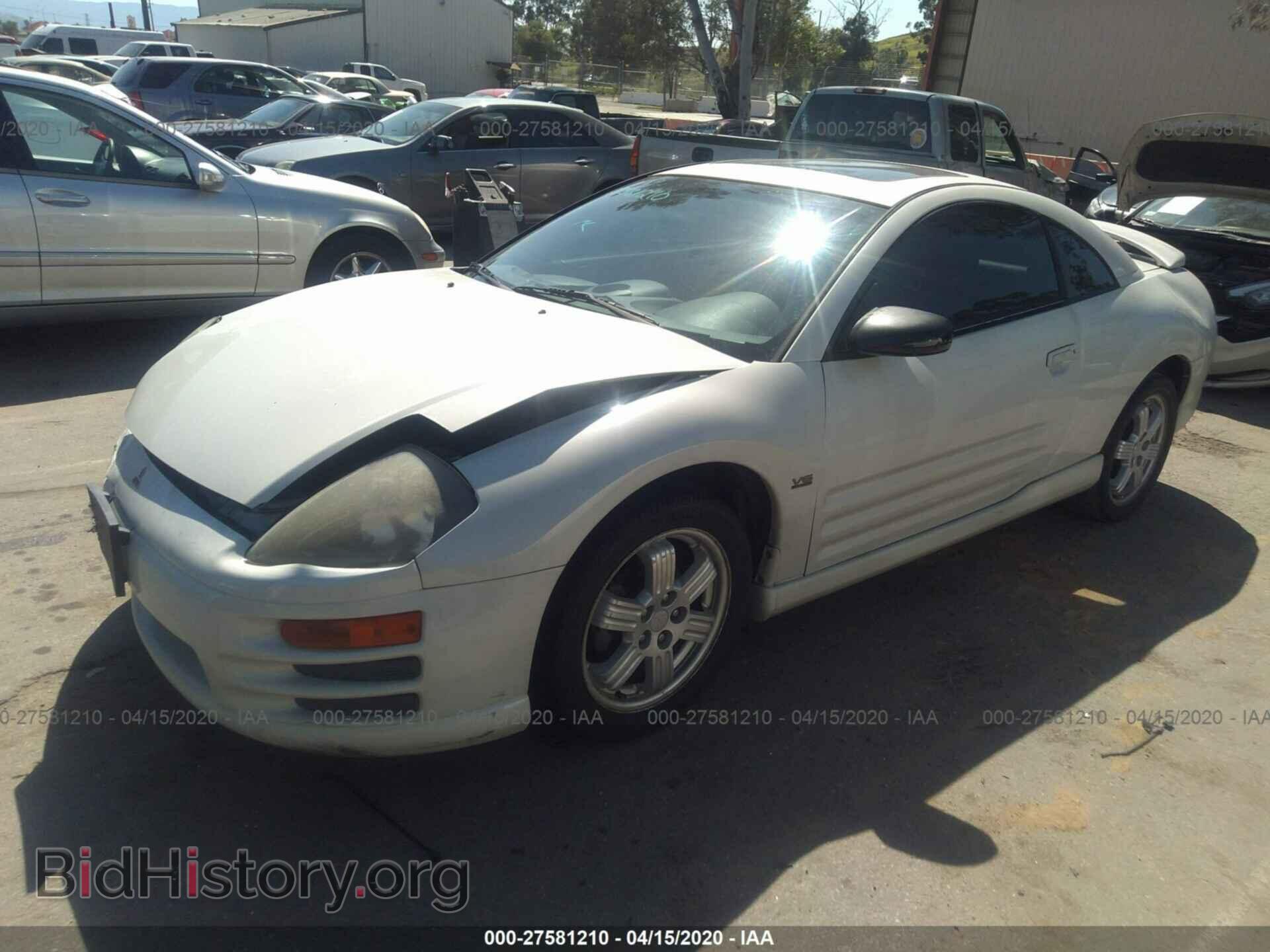 2001 MITSUBISHI ECLIPSE - VIN: 4A3AC84H51E074879 - Photo 2