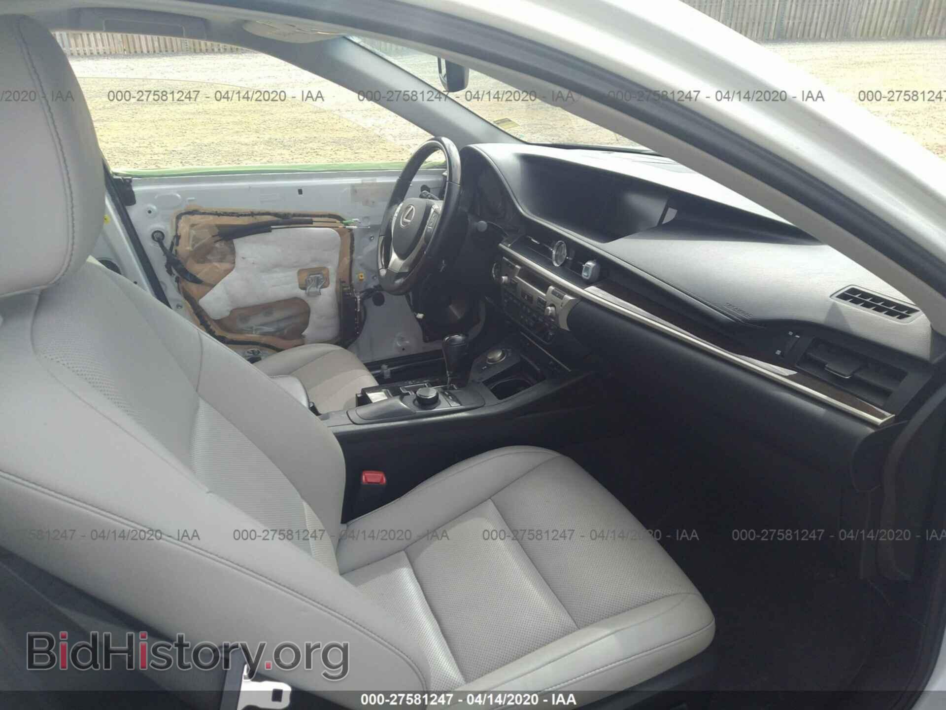2015 LEXUS ES 350 - VIN: JTHBK1GG2F2159836 - Фото 5
