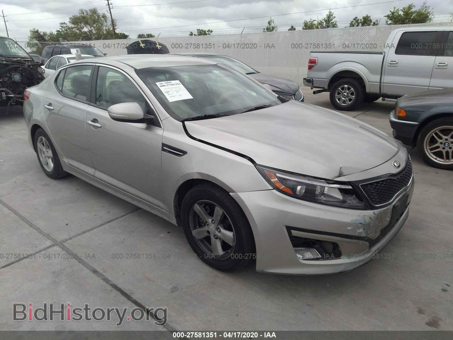 Photo KNAGM4A70F5572538 - KIA OPTIMA 2015