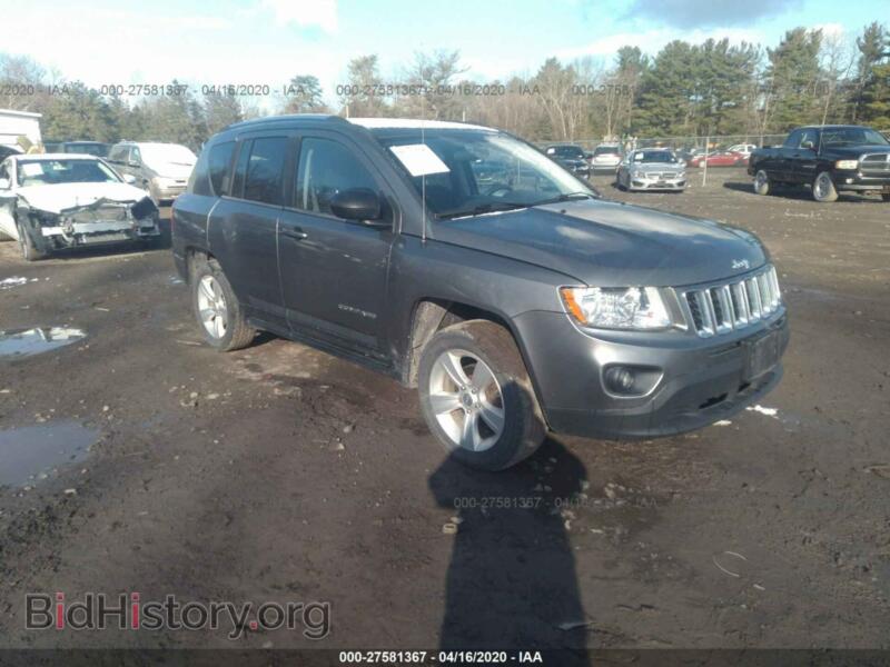 2012 Jeep COMPASS SPORT (VIN 1C4NJDBB6CD514411) — photo 1 of 11, IAAI, damage: roof