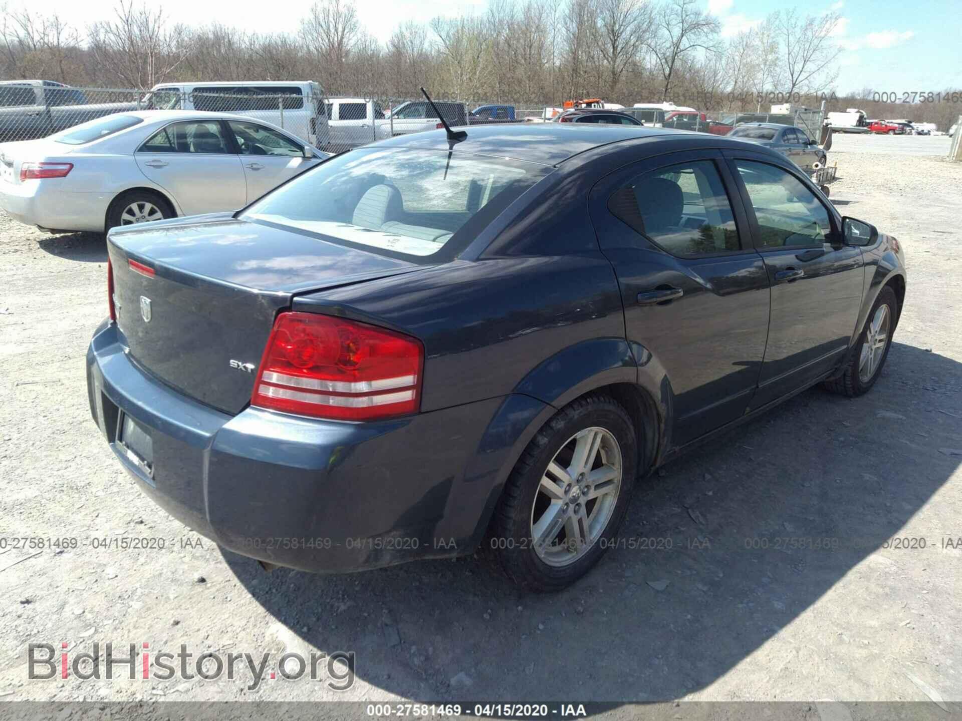 2008 DODGE AVENGER - VIN: 1B3LC56J78N169109 - Фото 4