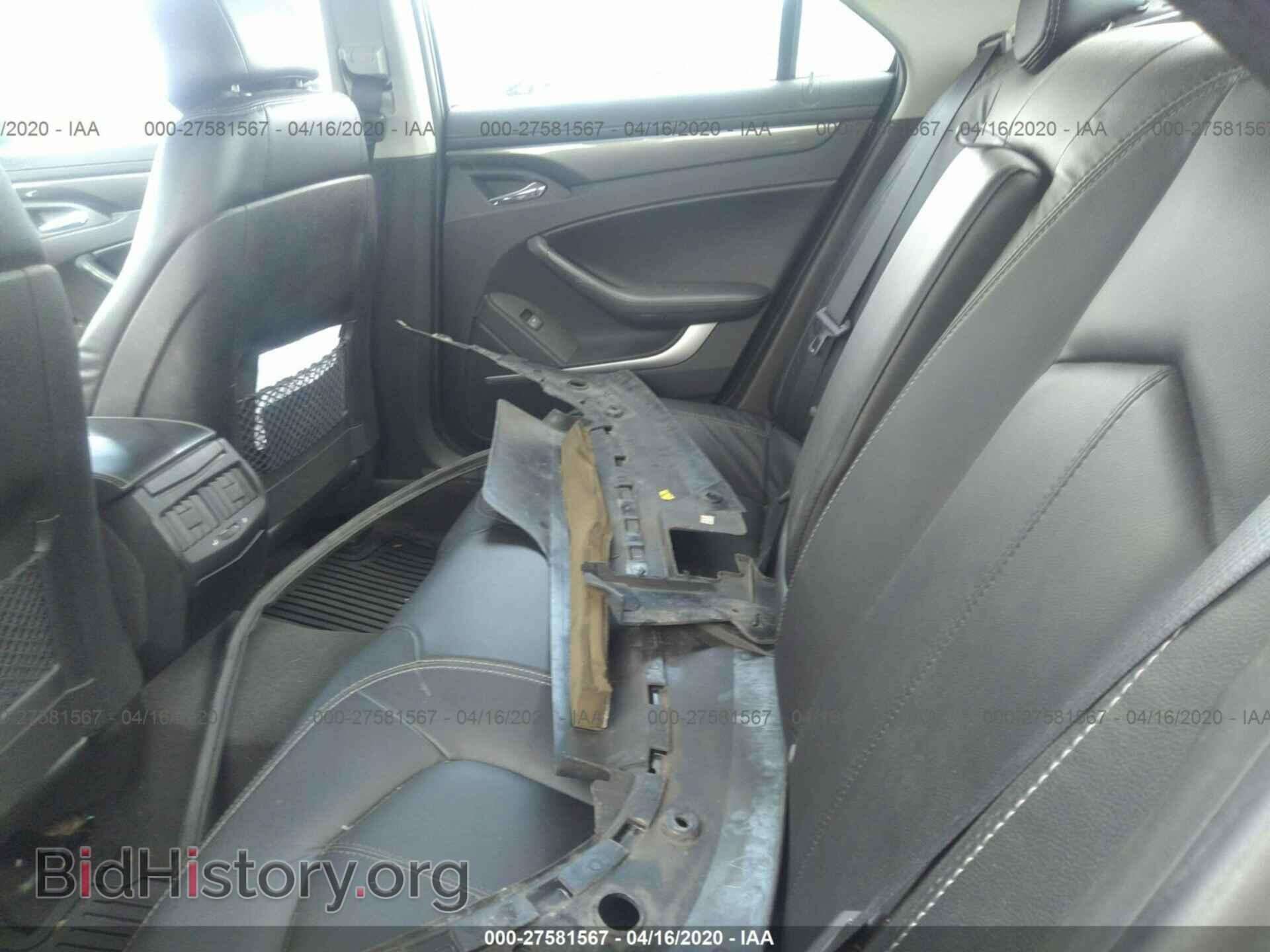 2012 CADILLAC CTS - VIN: 1G6DC5E58C0124955 - Фото 8