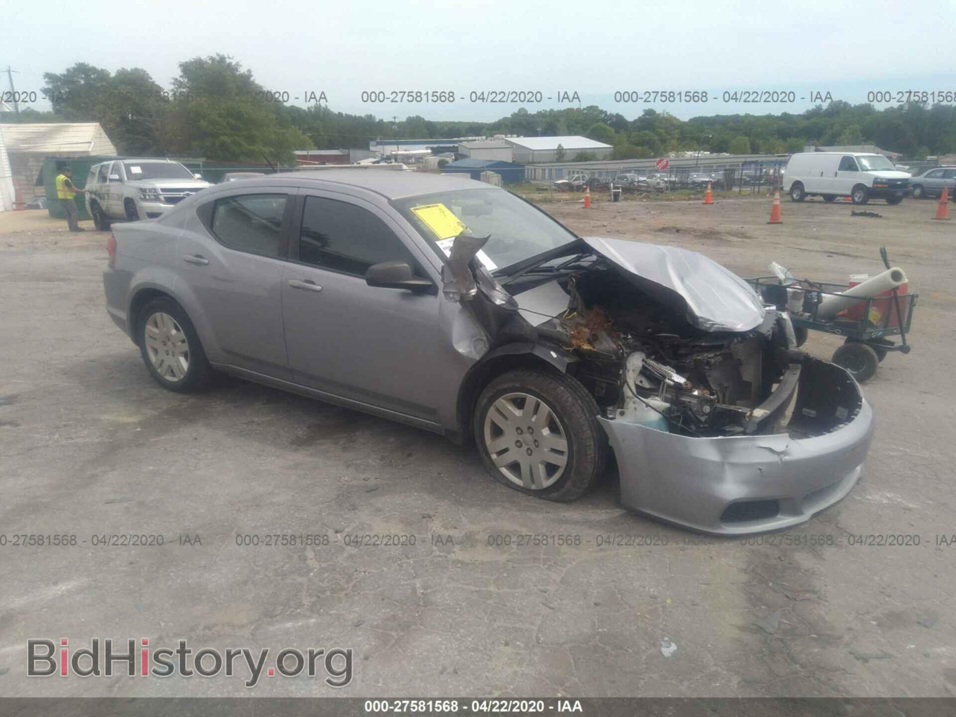 Photo 1C3CDZAB2EN147800 - DODGE AVENGER 2014