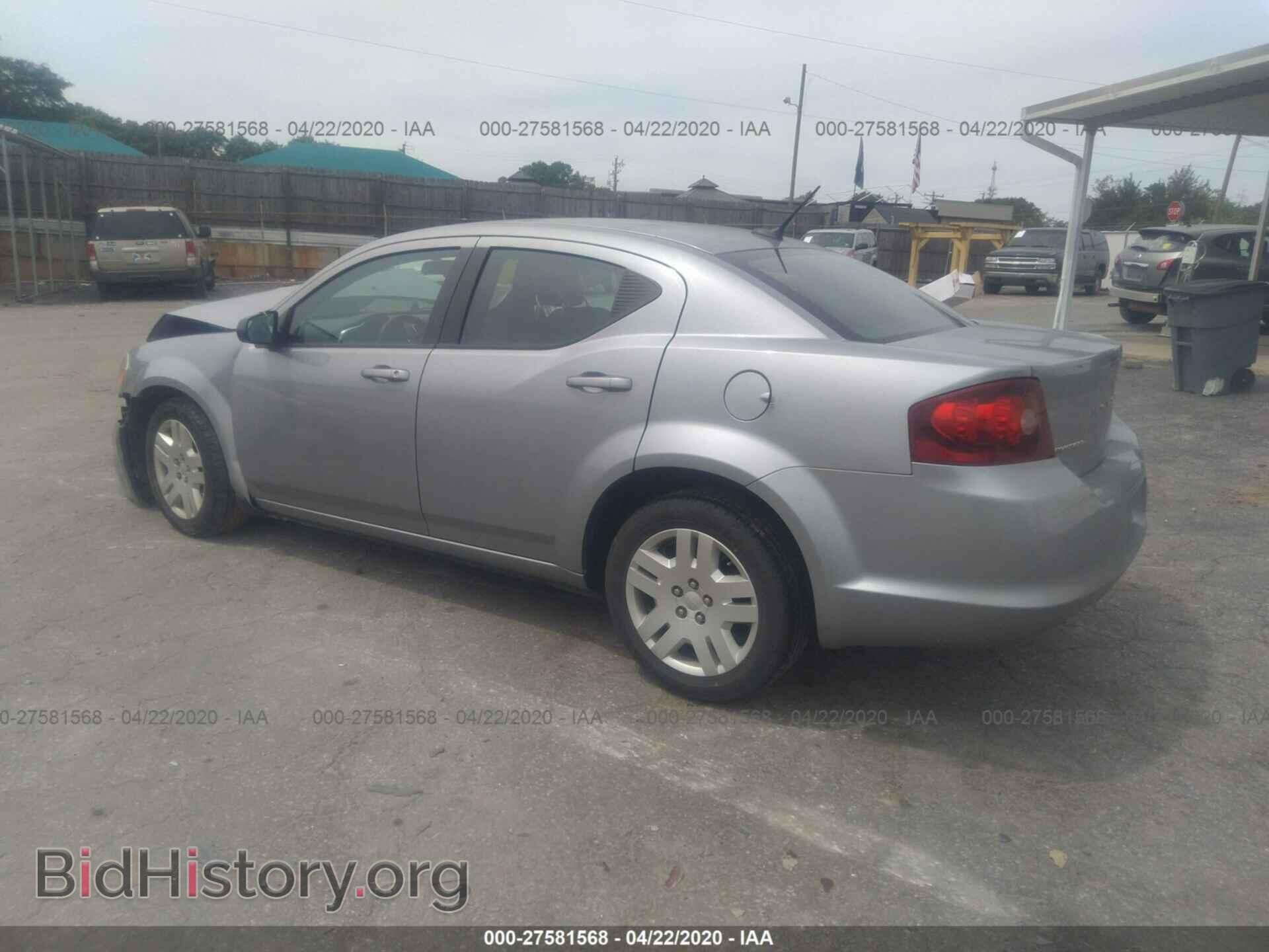 2014 DODGE AVENGER - VIN: 1C3CDZAB2EN147800 - Фото 3