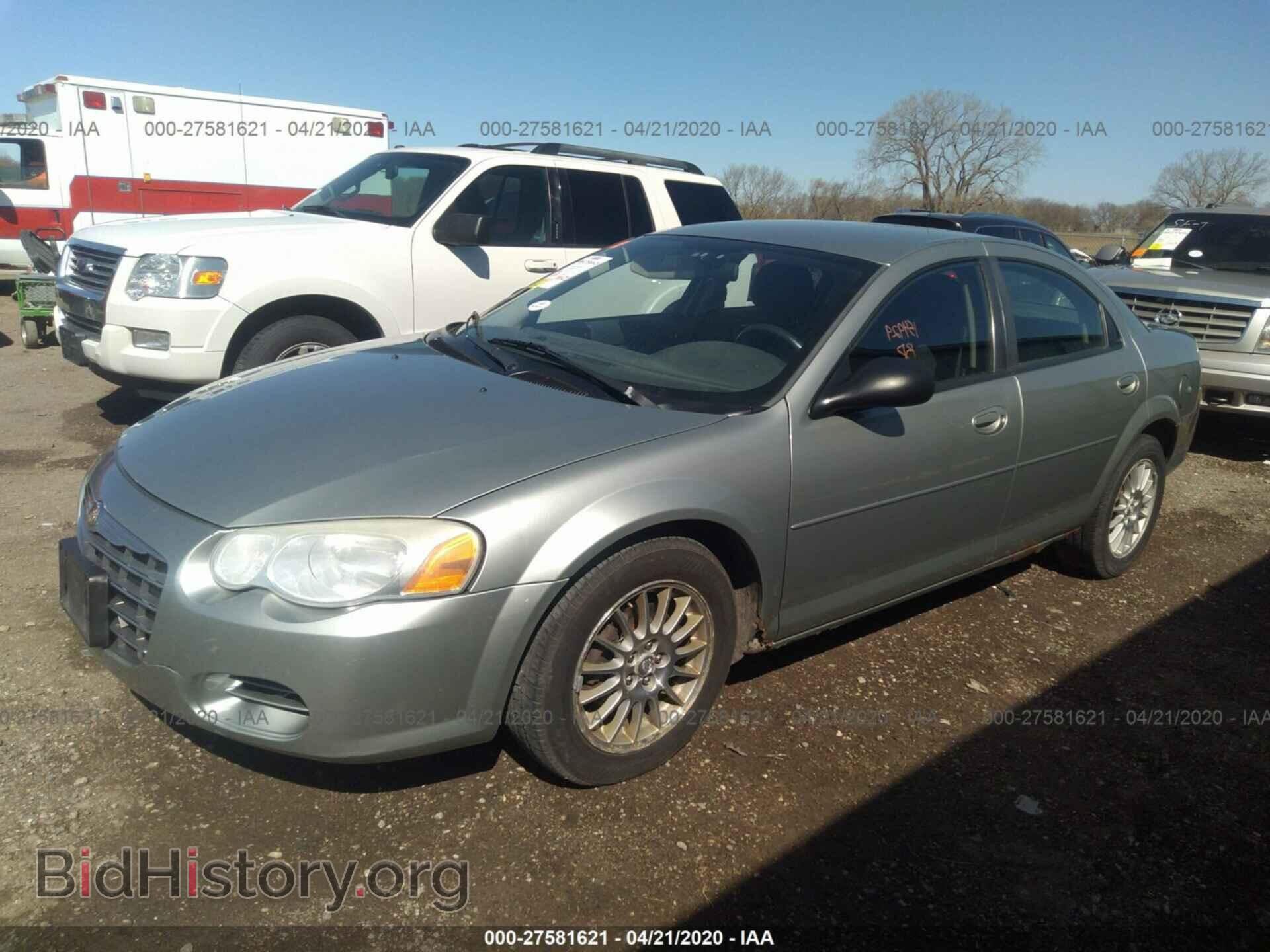 2004 CHRYSLER SEBRING - VIN: 1C3EL56R64N243583 - Фото 2